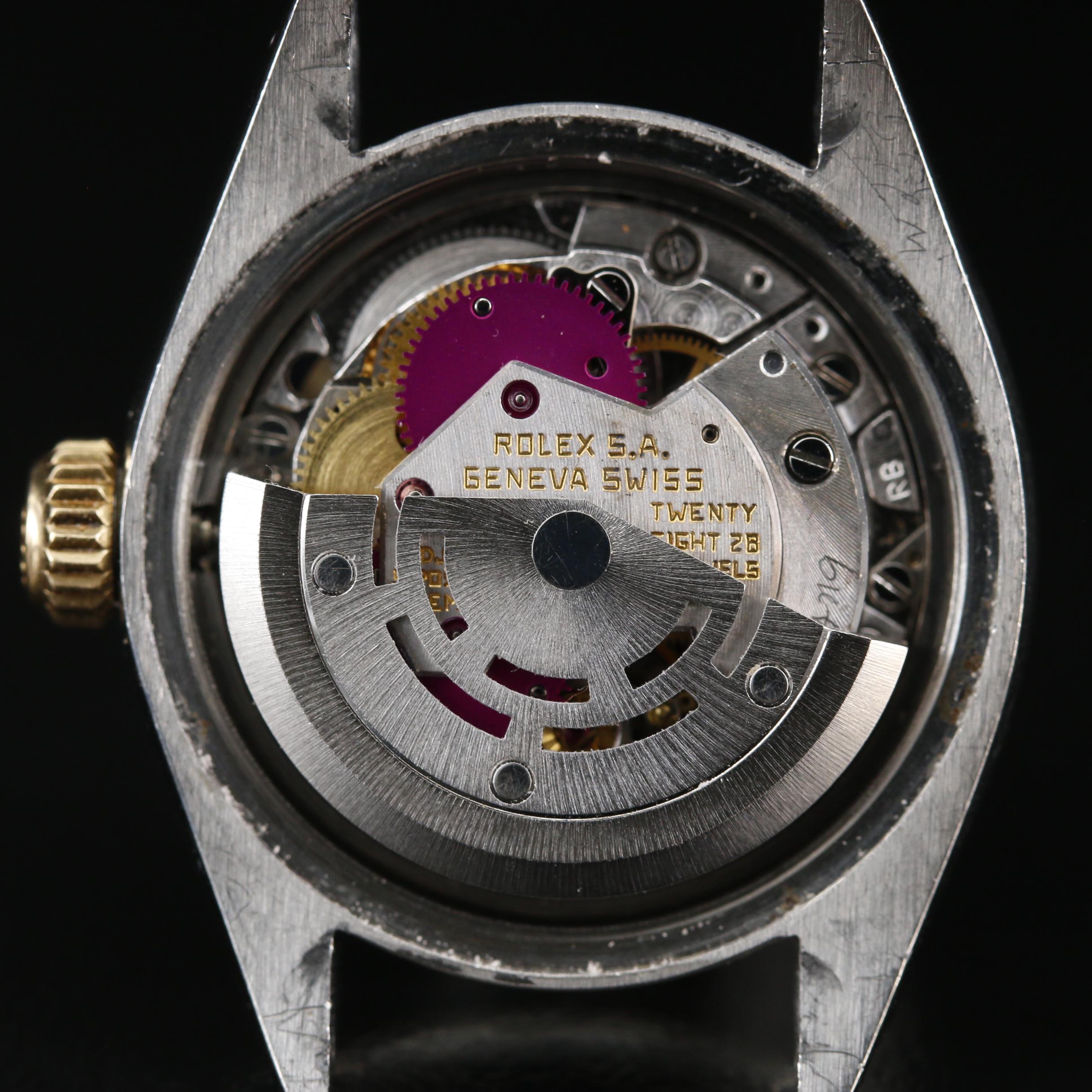 1978 Rolex Date 14K Gold and Stainless Steel Automatic Watch