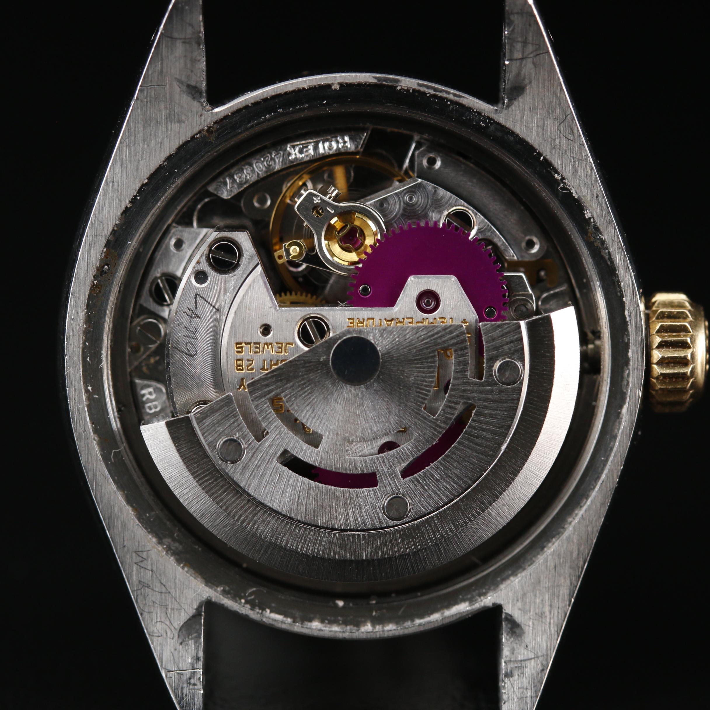 1978 Rolex Date 14K Gold and Stainless Steel Automatic Watch