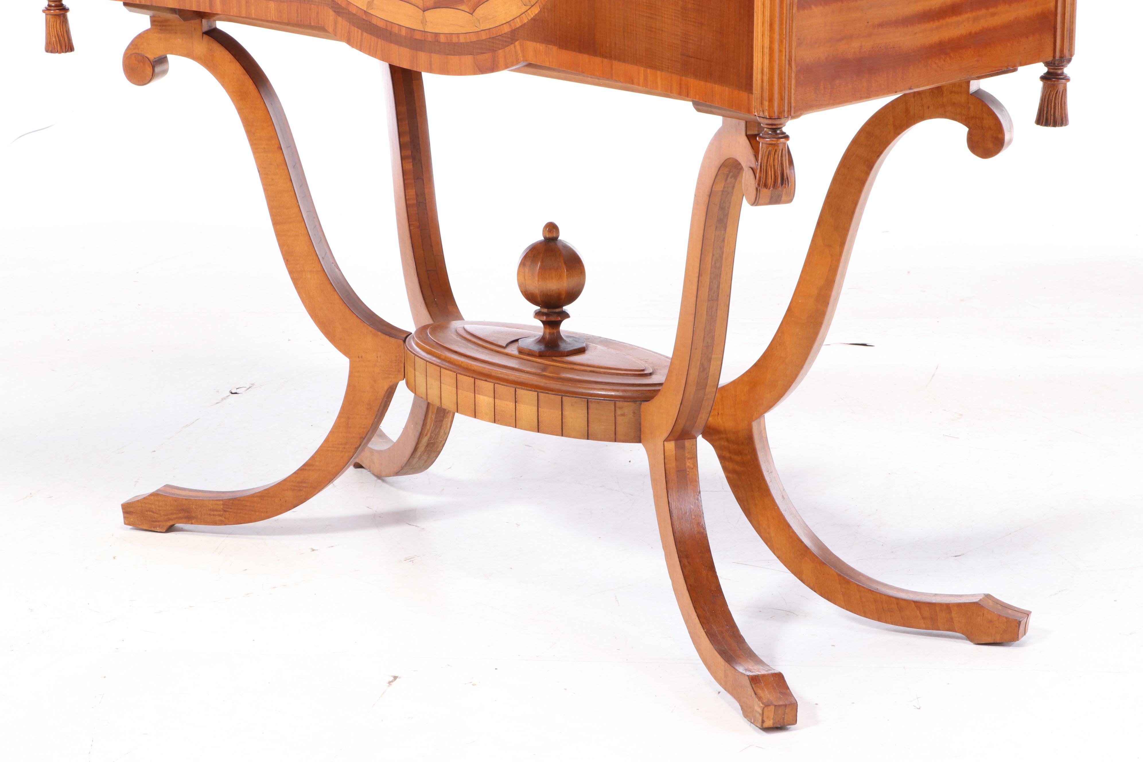 Luce Furniture Co. Federal Style Satinwood and Marquetry Sideboard, circa 1930