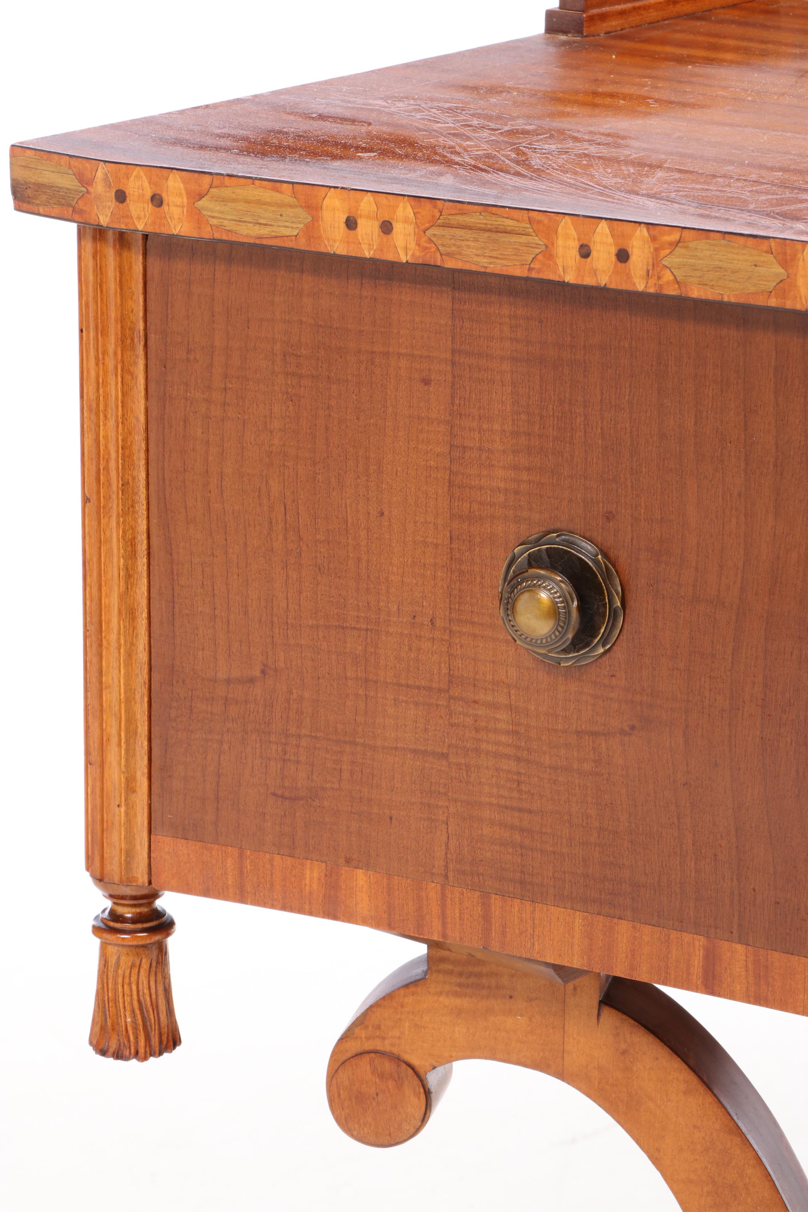 Luce Furniture Co. Federal Style Satinwood and Marquetry Sideboard, circa 1930