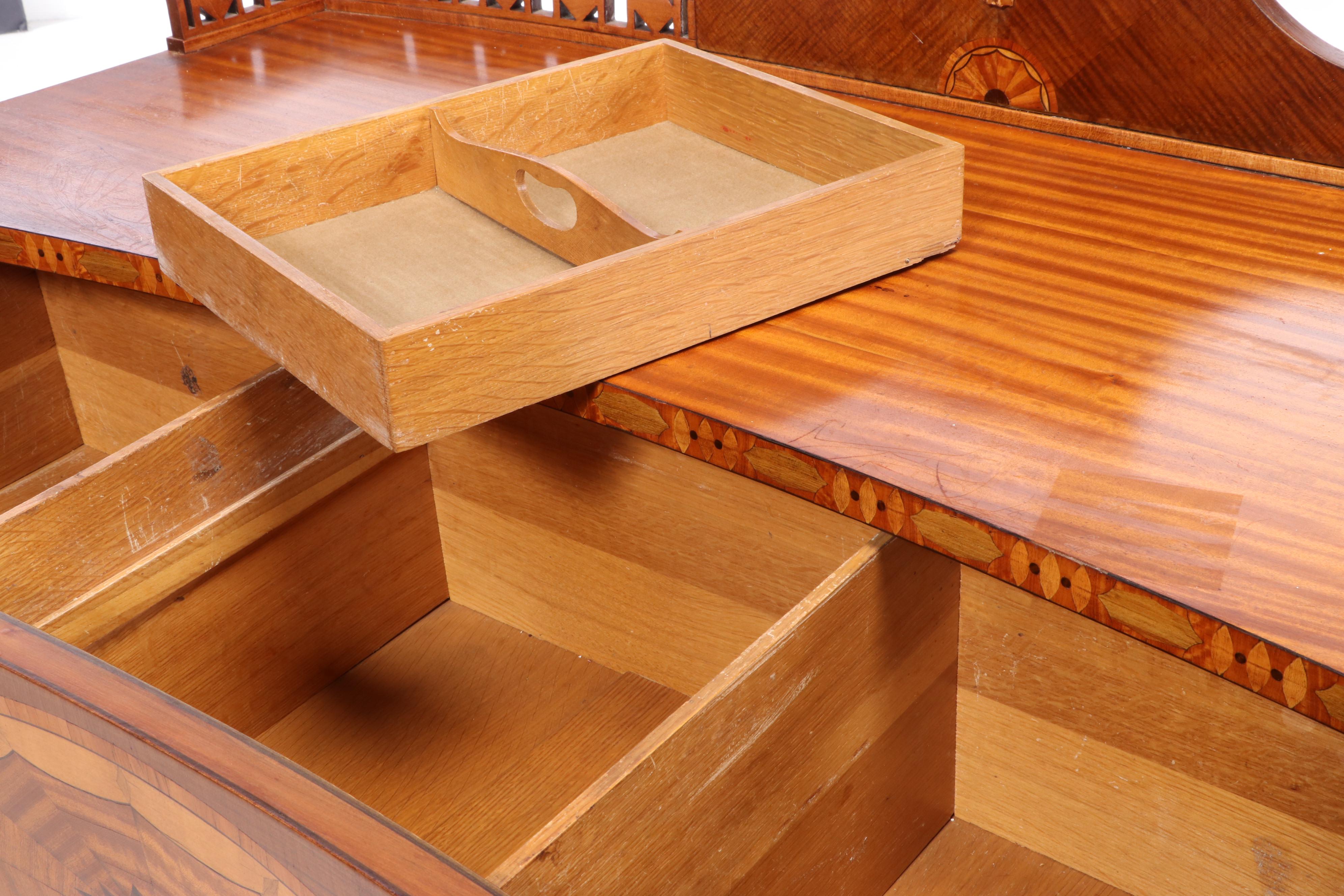 Luce Furniture Co. Federal Style Satinwood and Marquetry Sideboard, circa 1930