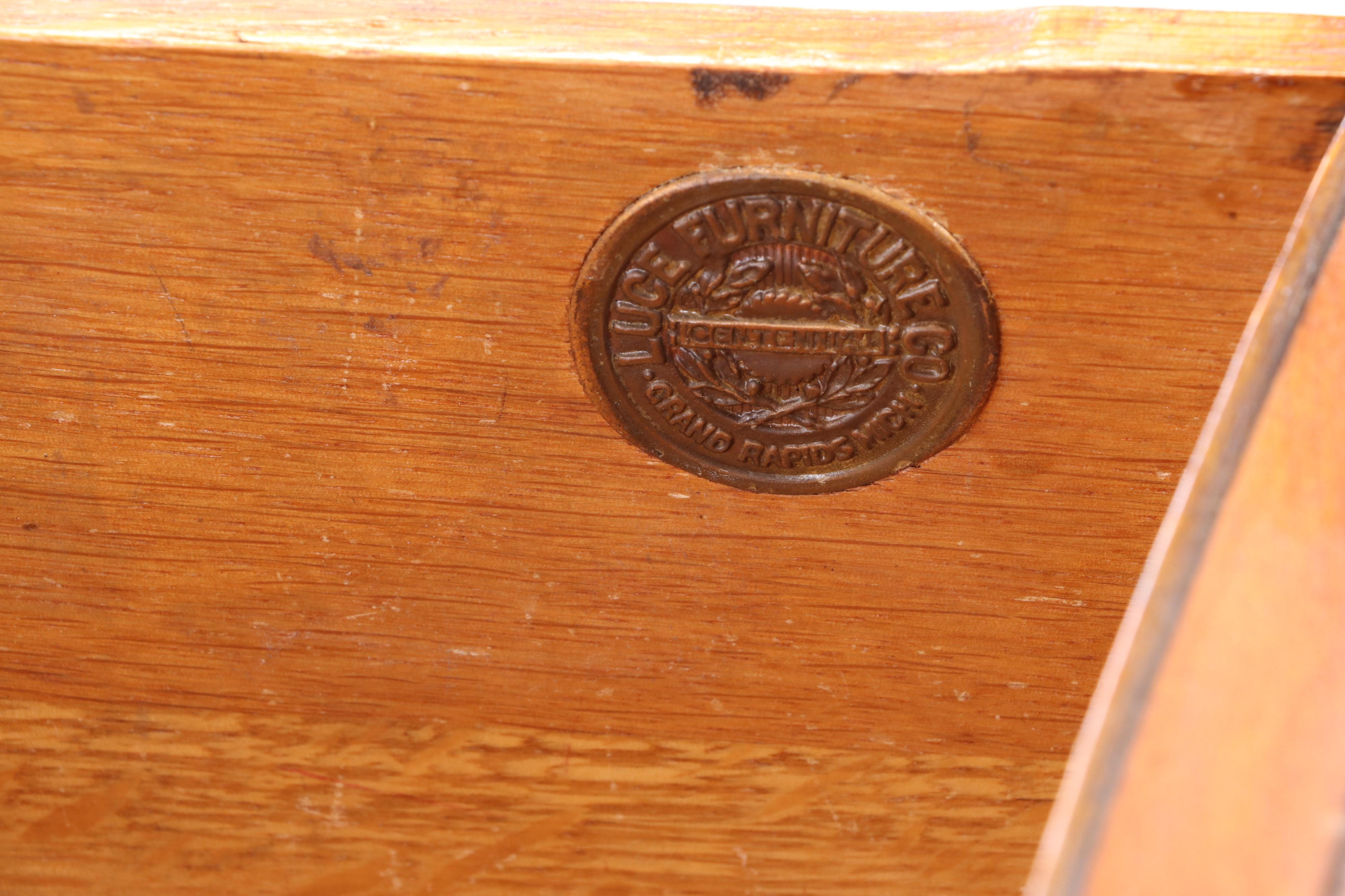 Luce Furniture Co. Federal Style Satinwood and Marquetry Sideboard, circa 1930