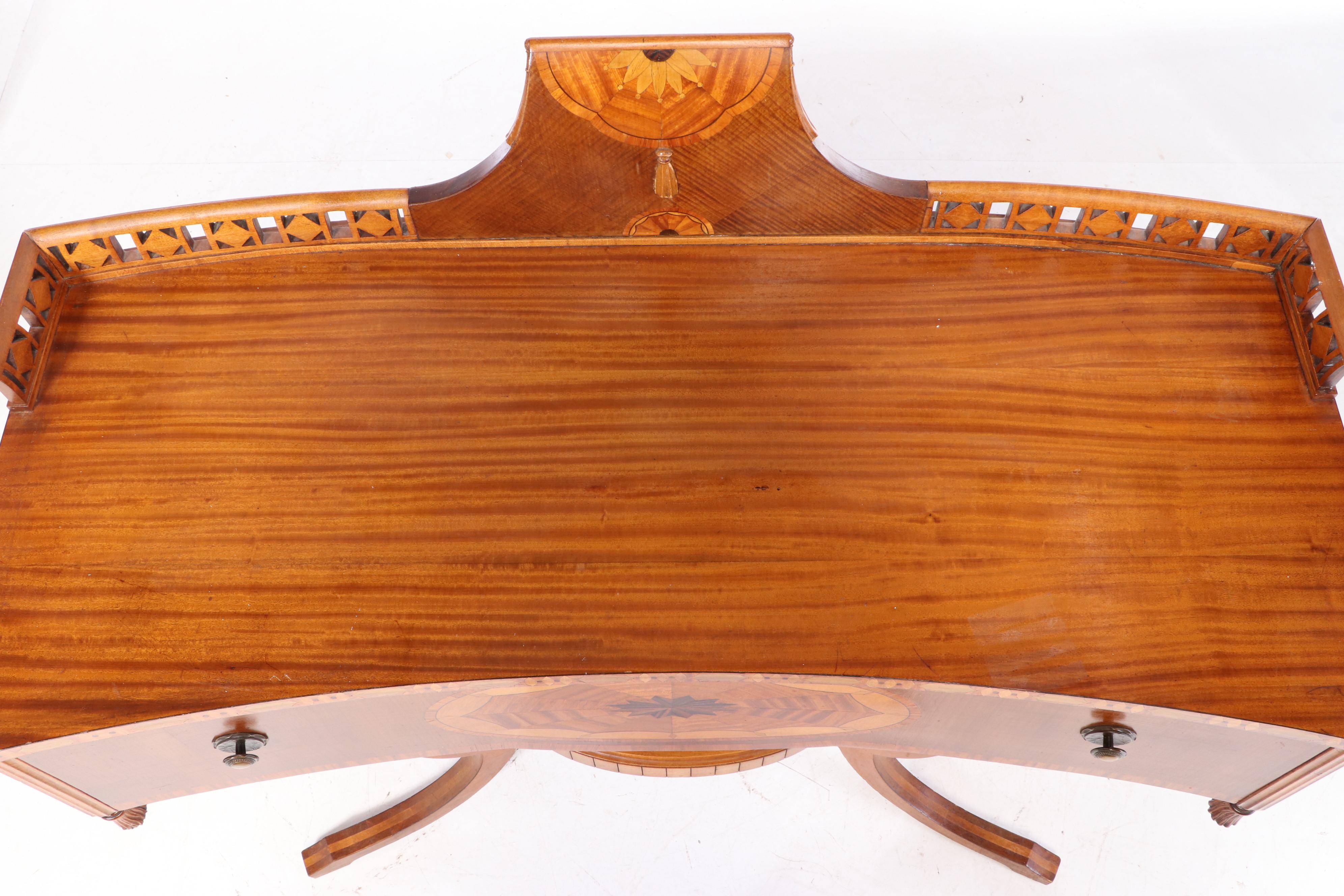 Luce Furniture Co. Federal Style Satinwood and Marquetry Sideboard, circa 1930