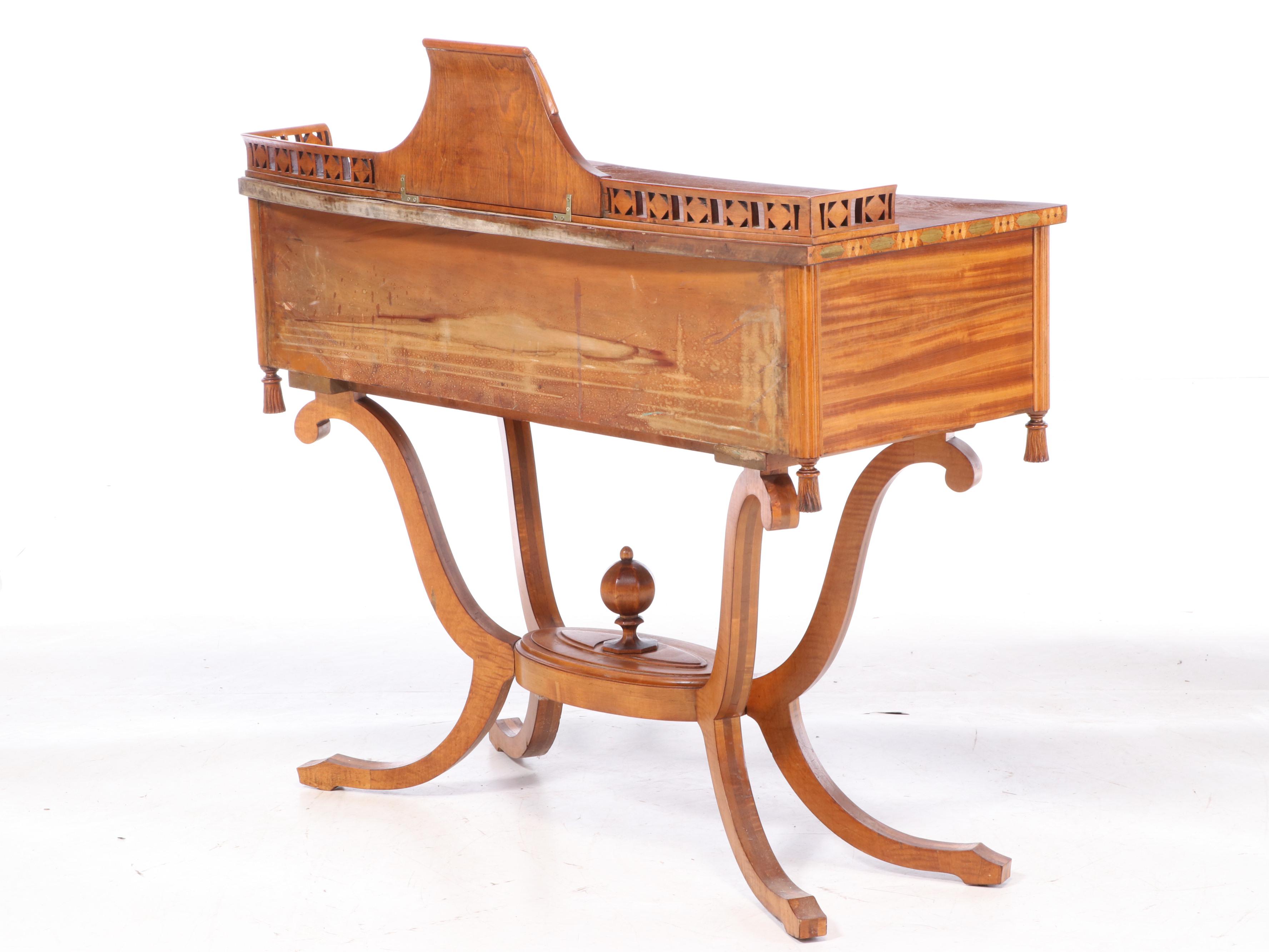 Luce Furniture Co. Federal Style Satinwood and Marquetry Sideboard, circa 1930