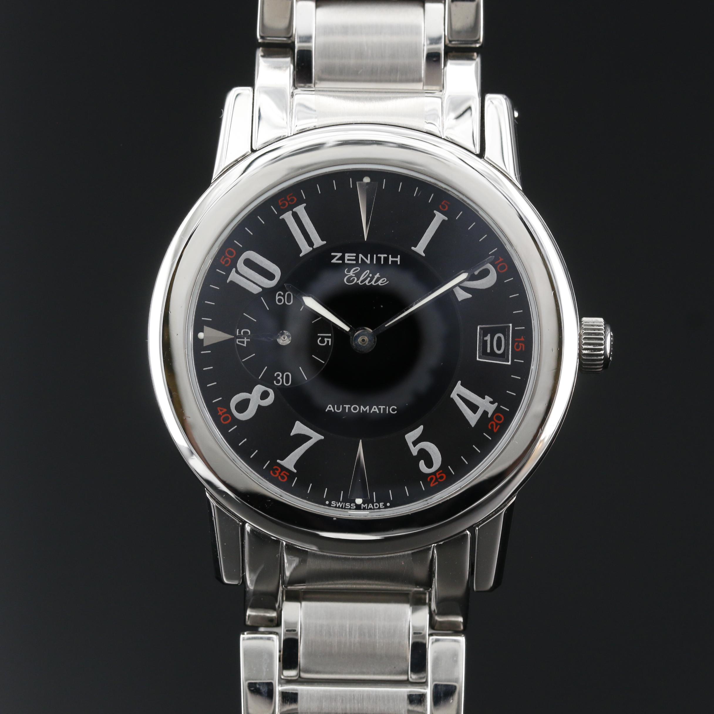 Zenith Elite Port Royal V Stainless Steel Automatic Watch