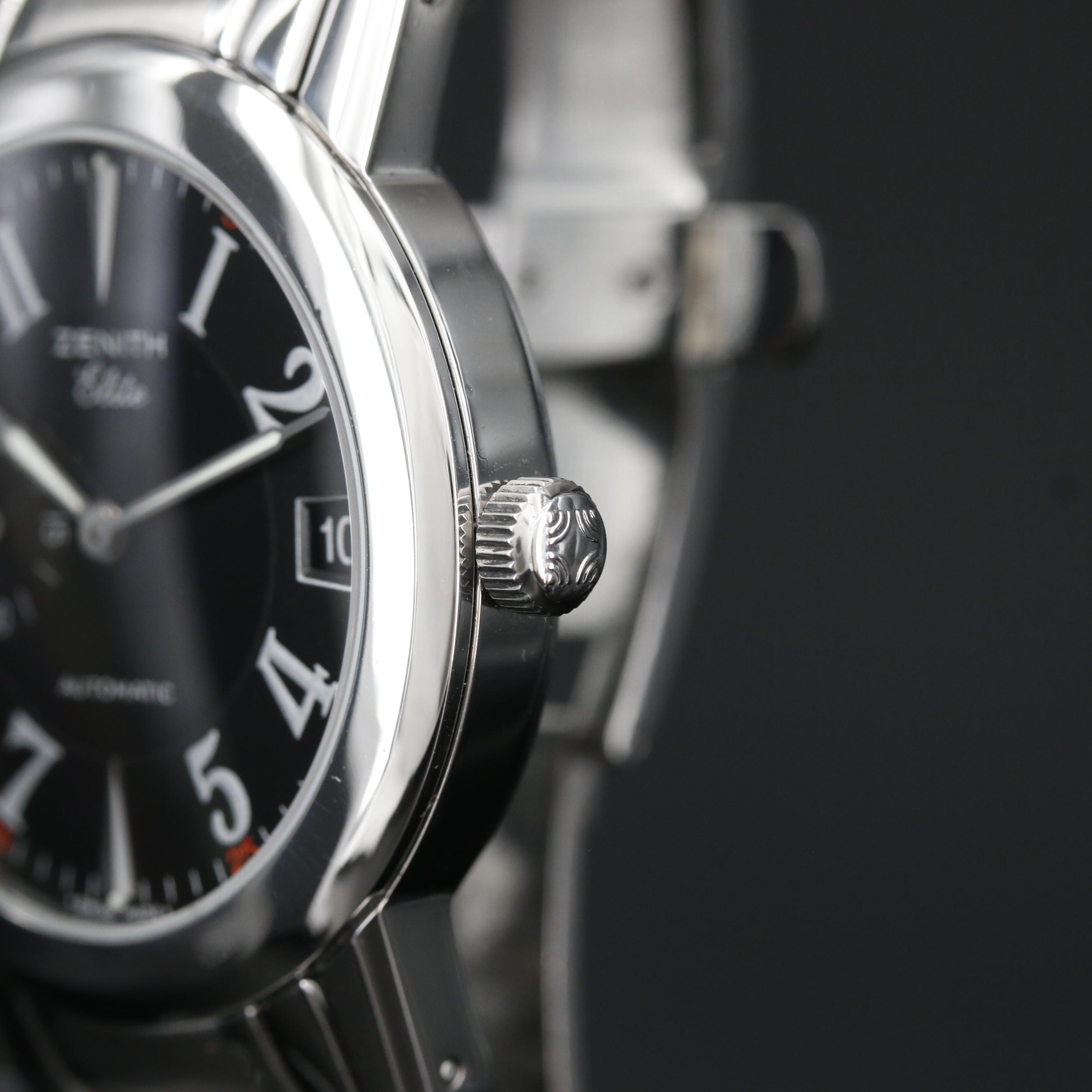 Zenith Elite Port Royal V Stainless Steel Automatic Watch