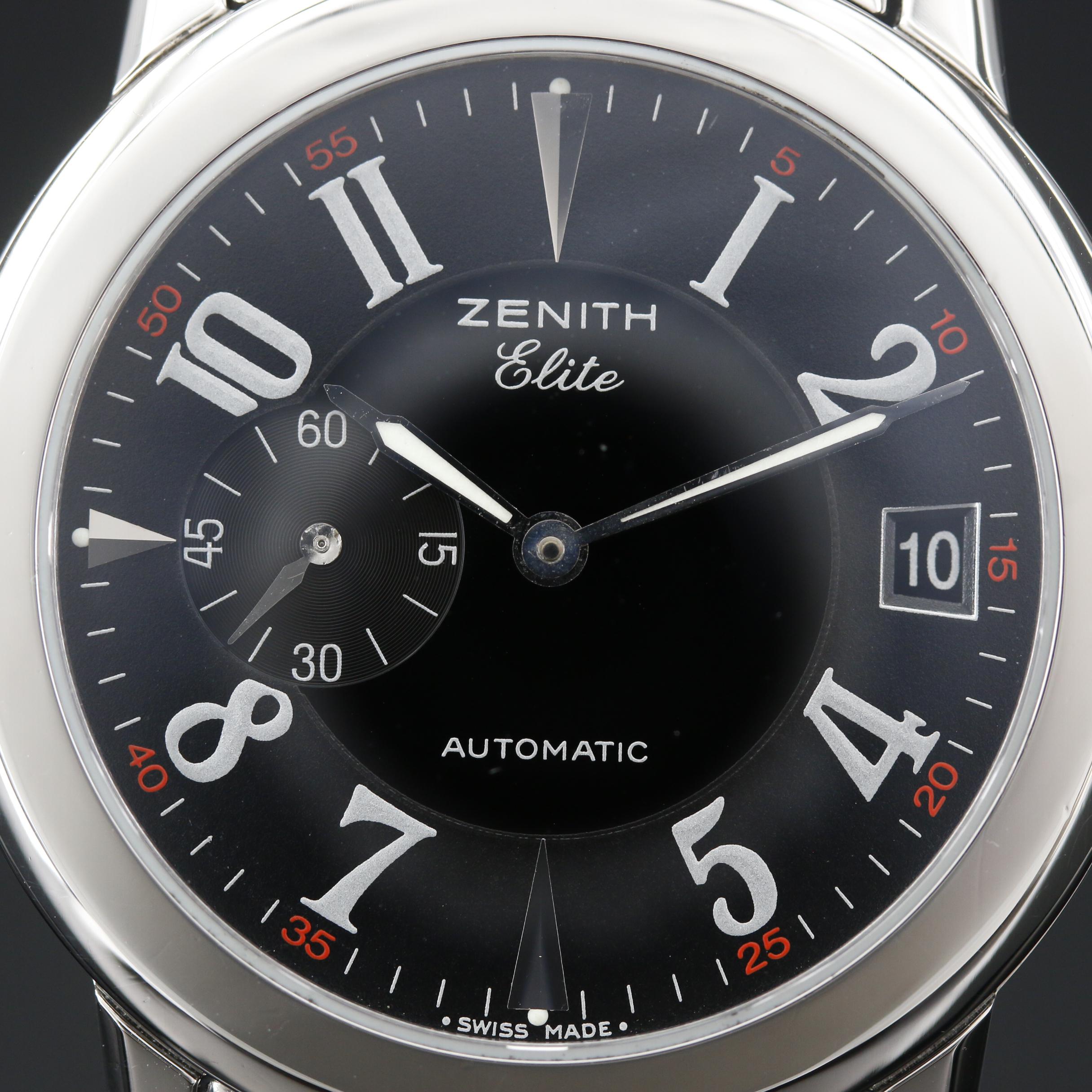 Zenith Elite Port Royal V Stainless Steel Automatic Watch