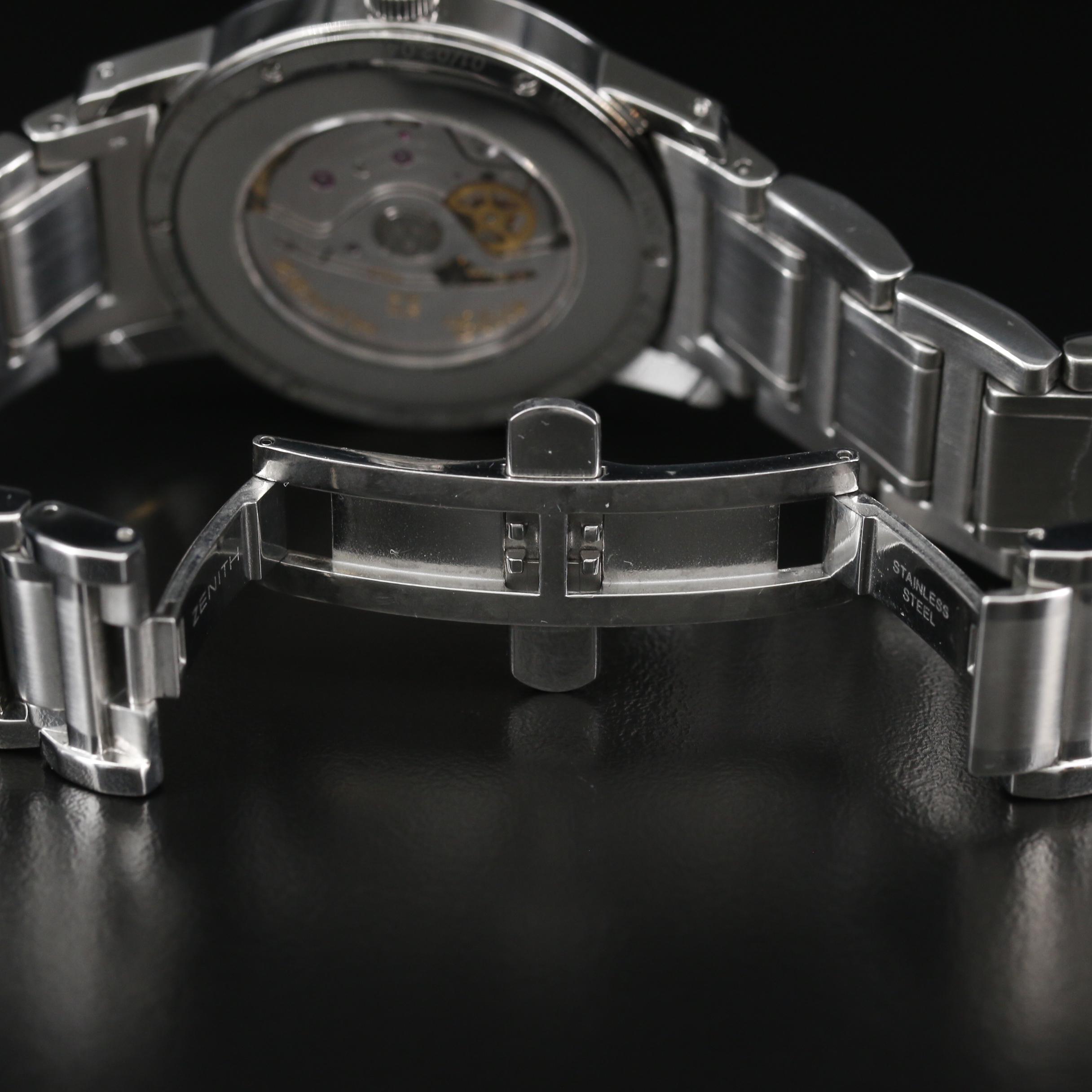 Zenith Elite Port Royal V Stainless Steel Automatic Watch