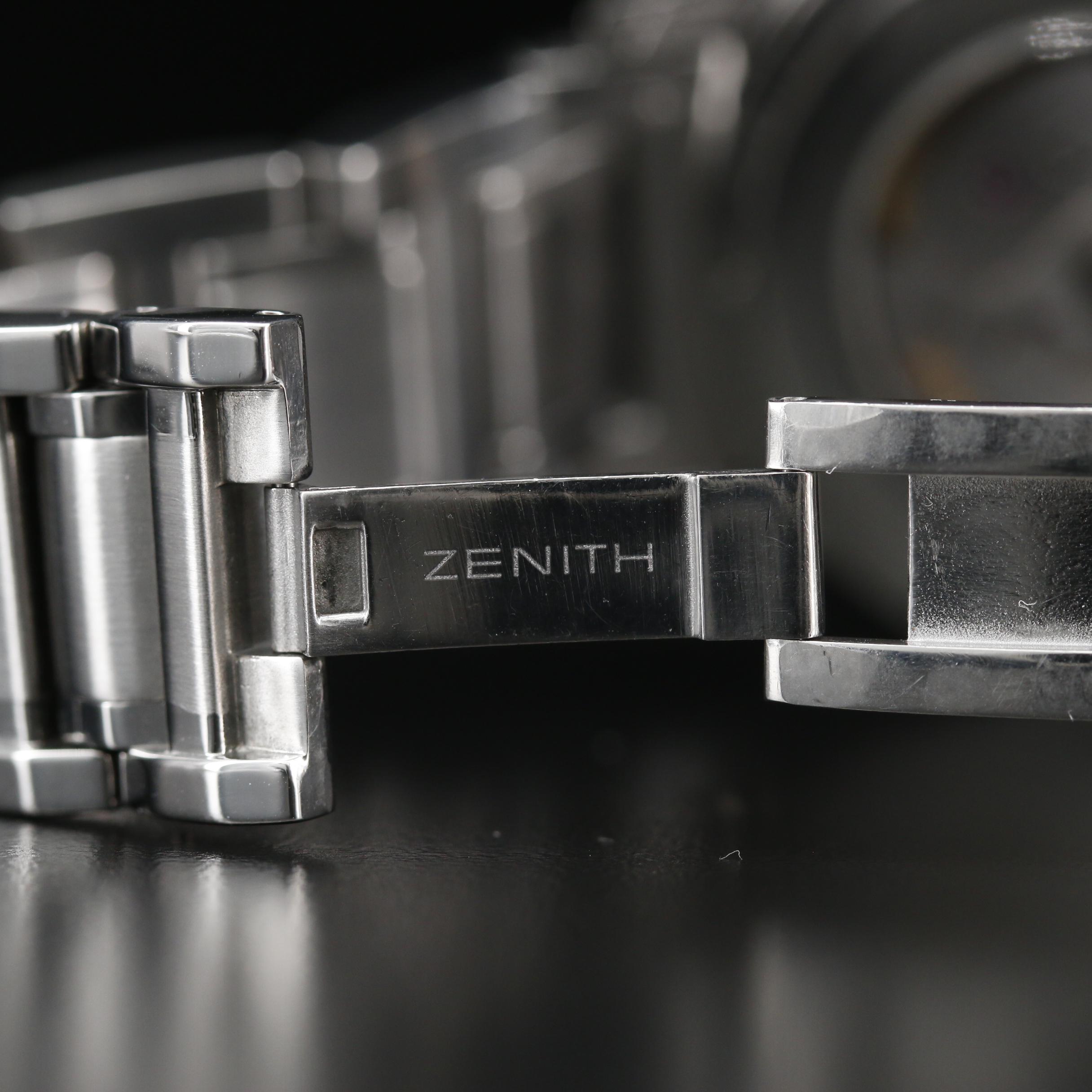Zenith Elite Port Royal V Stainless Steel Automatic Watch