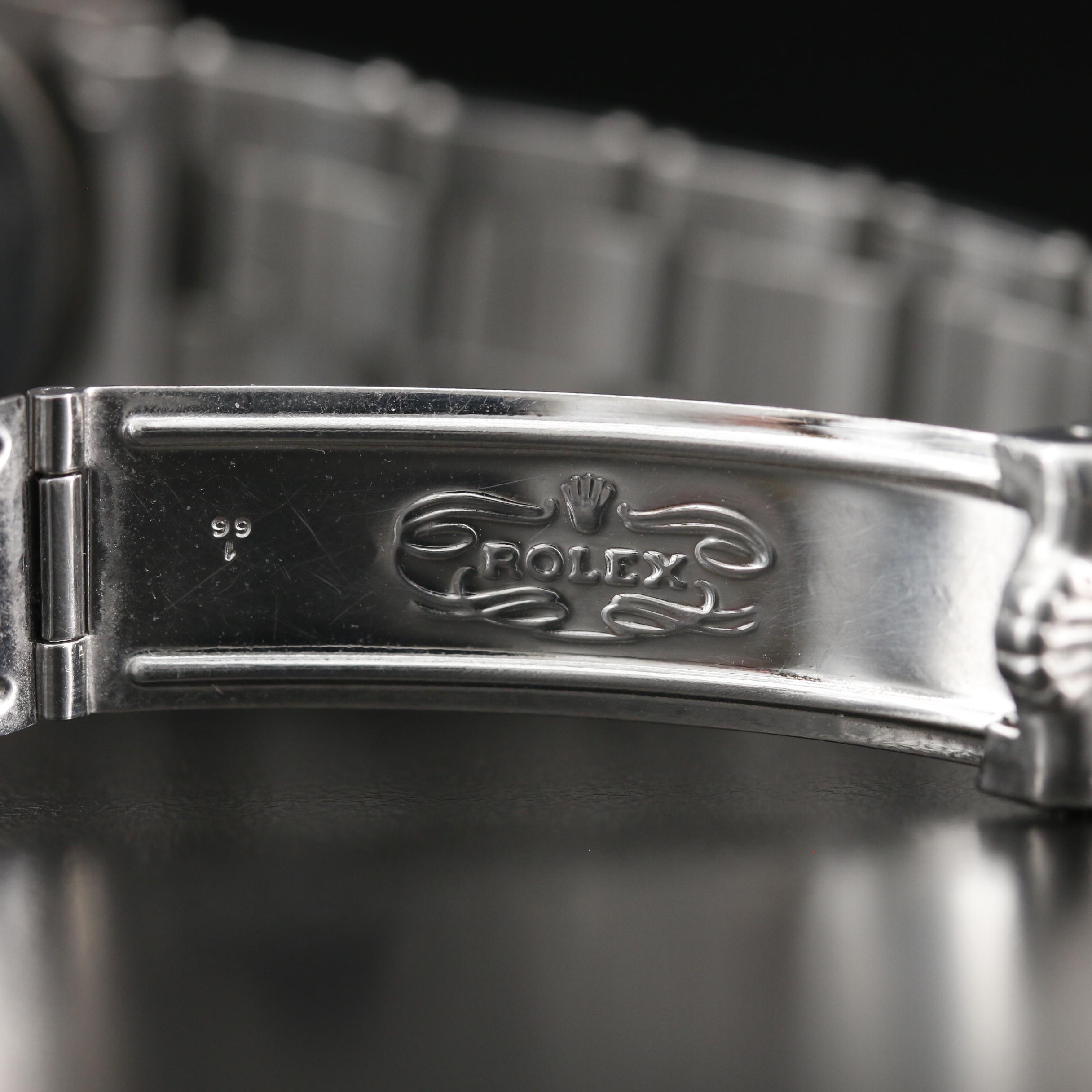 1967 Rolex Oysterdate Precision Stainless Steel Stem Wind Watch