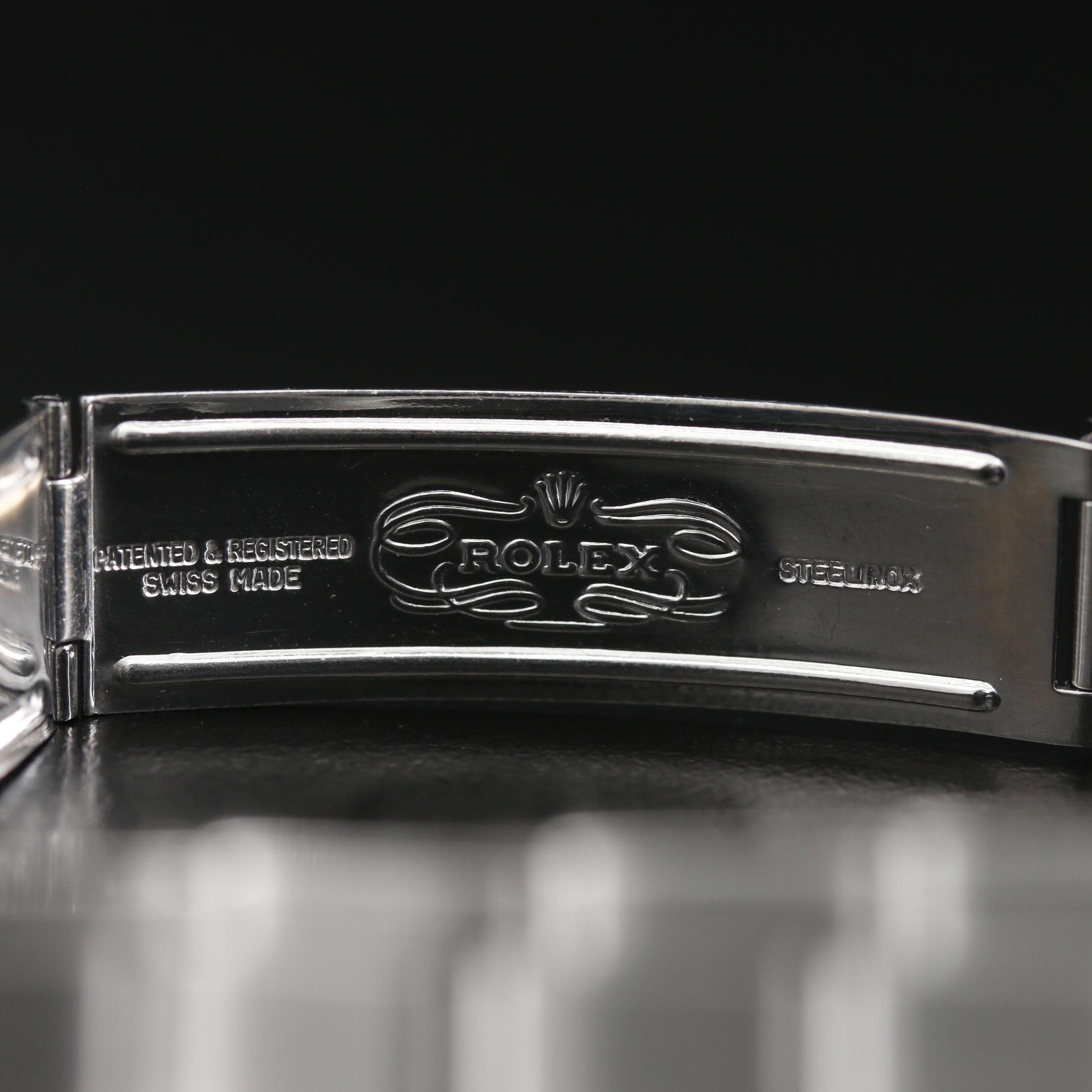 1967 Rolex Oysterdate Precision Stainless Steel Stem Wind Watch