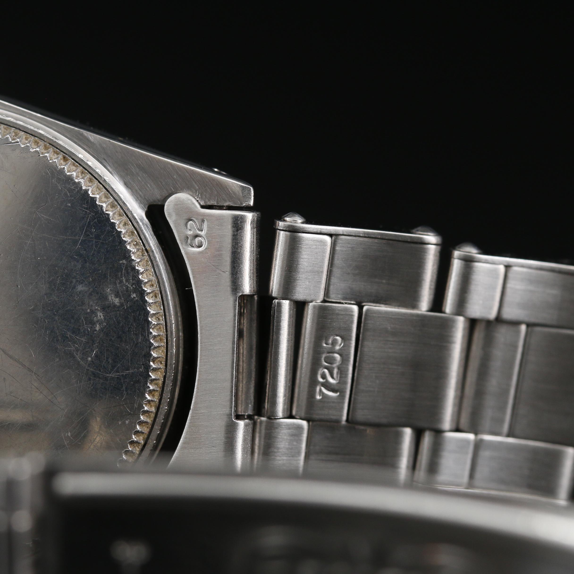 1967 Rolex Oysterdate Precision Stainless Steel Stem Wind Watch