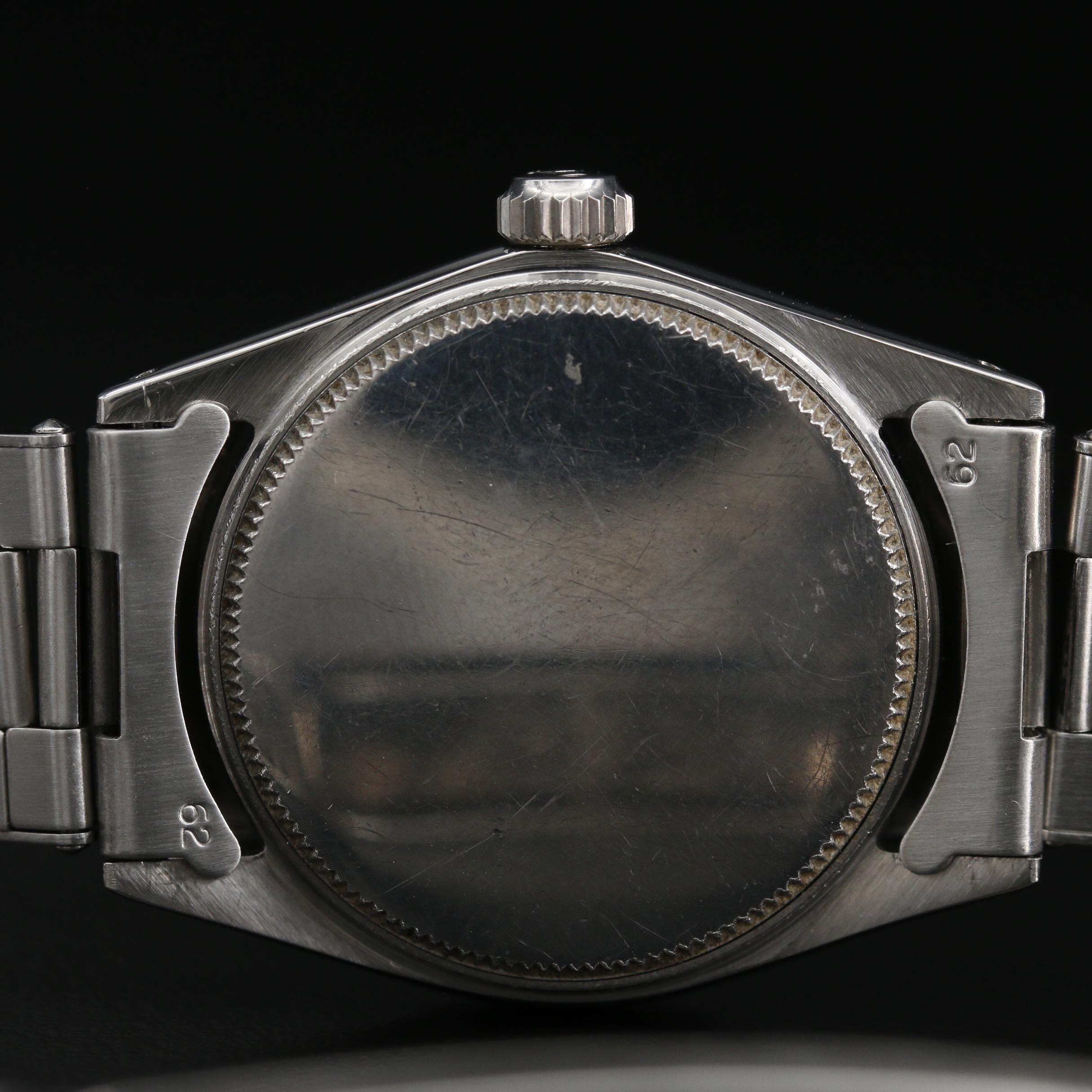 1967 Rolex Oysterdate Precision Stainless Steel Stem Wind Watch