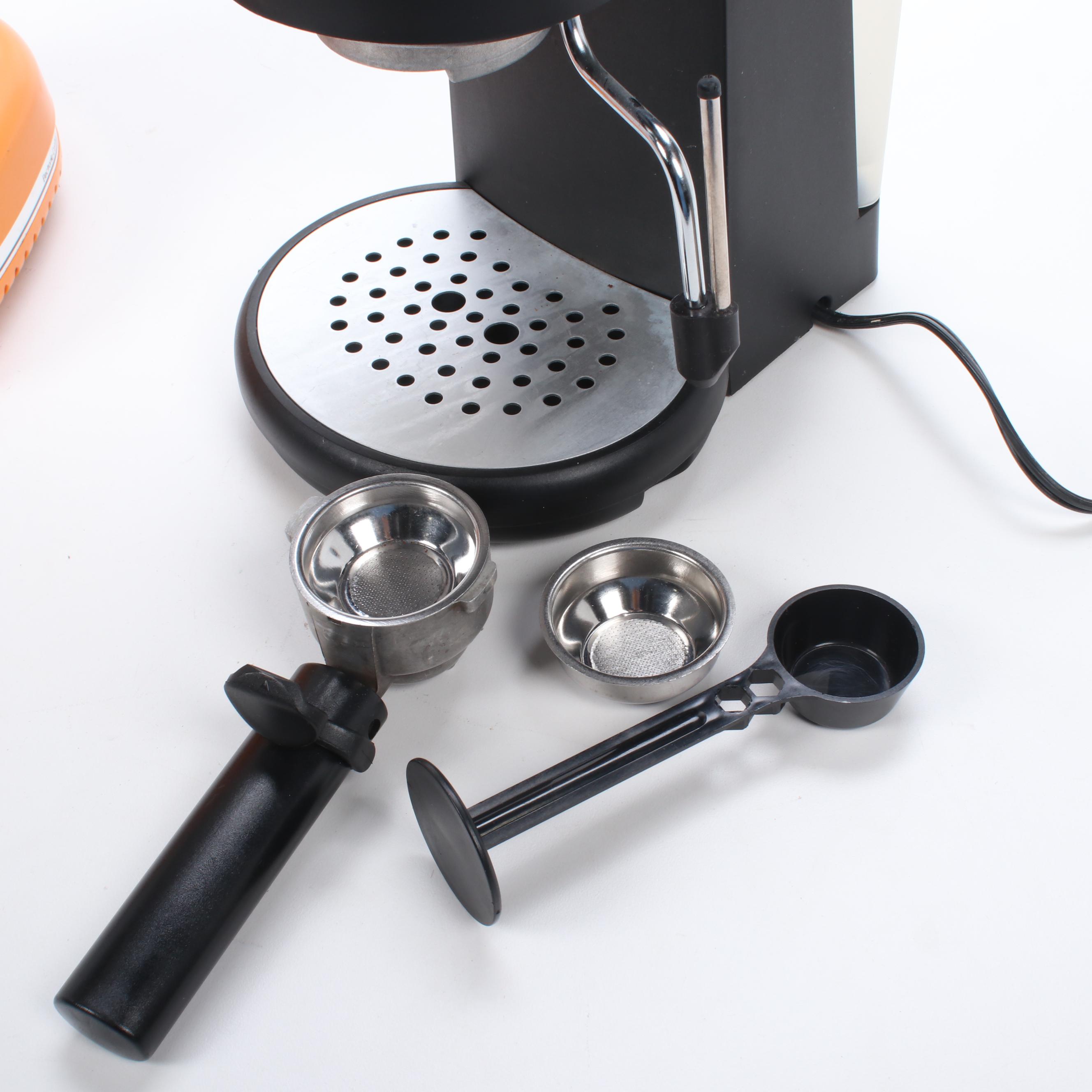 KitchenAid Blender and Krups "Gusto" Espresso Machine