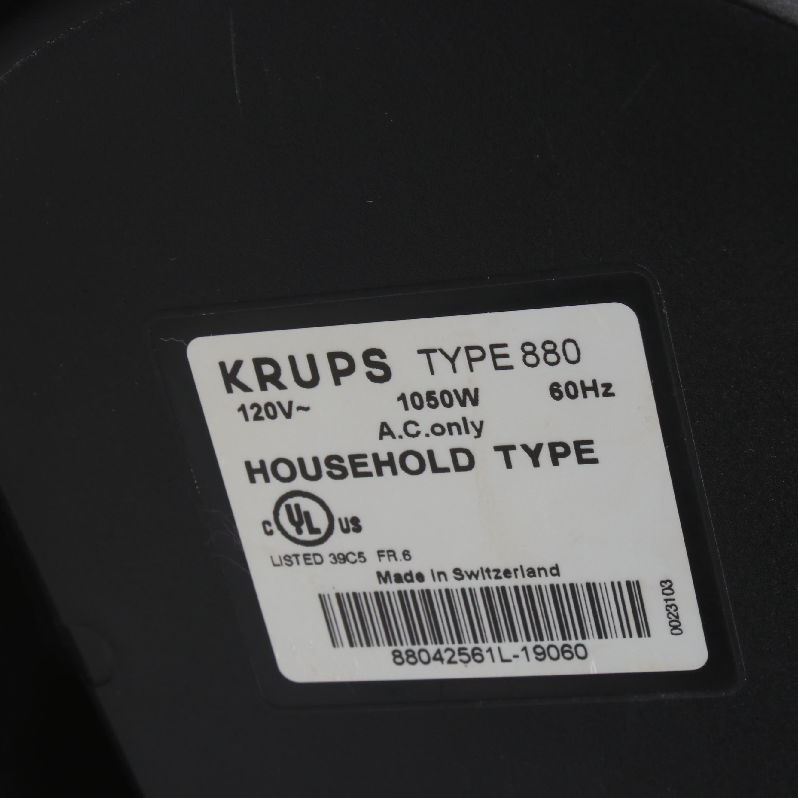 KitchenAid Blender and Krups "Gusto" Espresso Machine