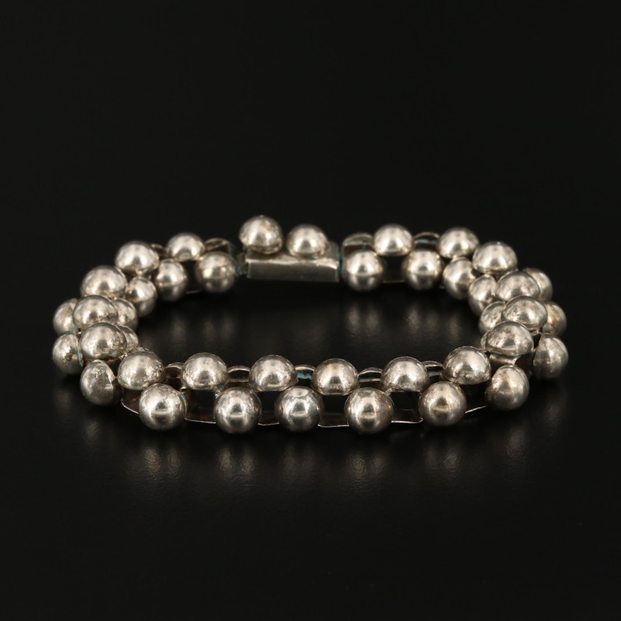 Sterling Silver Link Bracelet