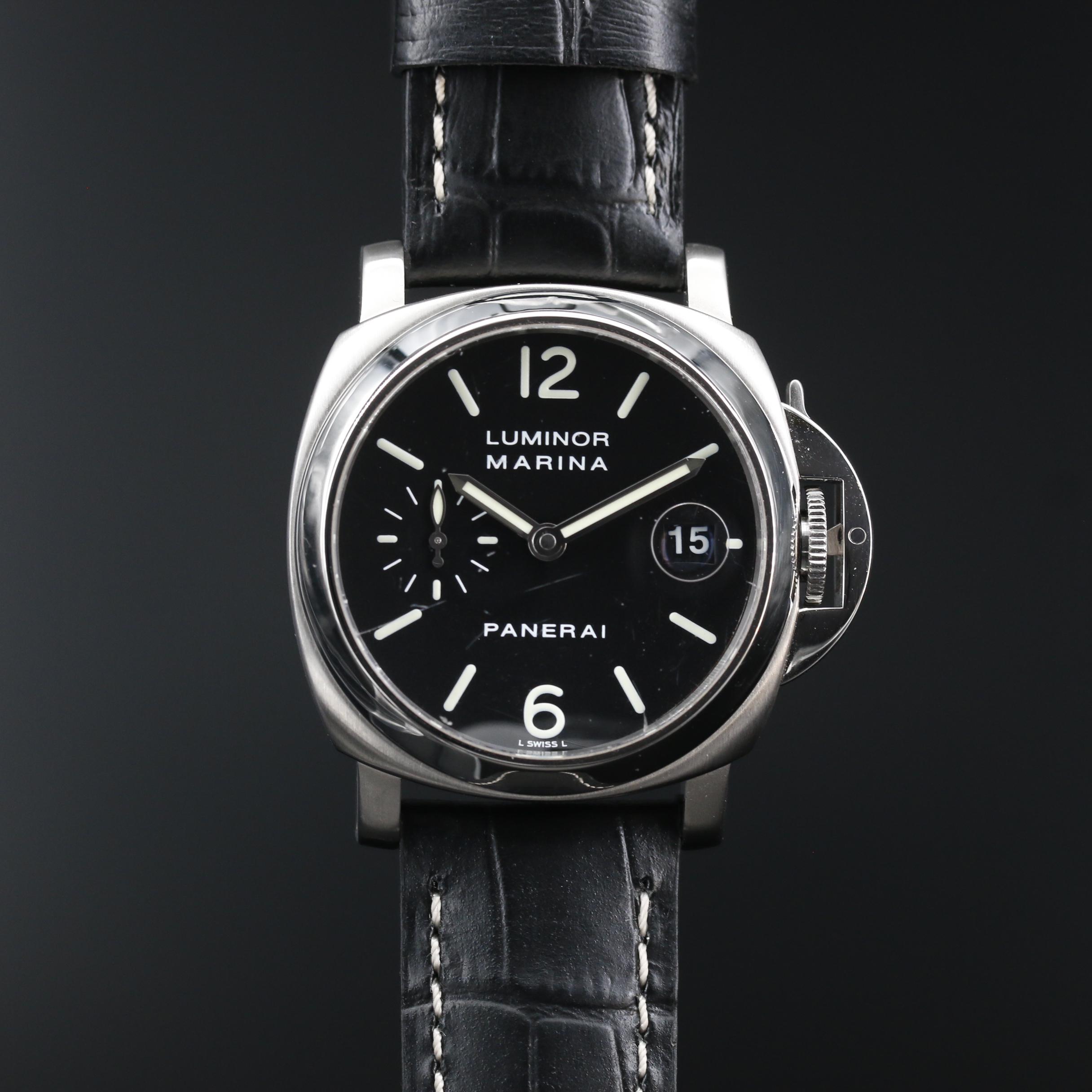 Panerai Luminor Marina Stainless Steel Automatic Watch, 2007
