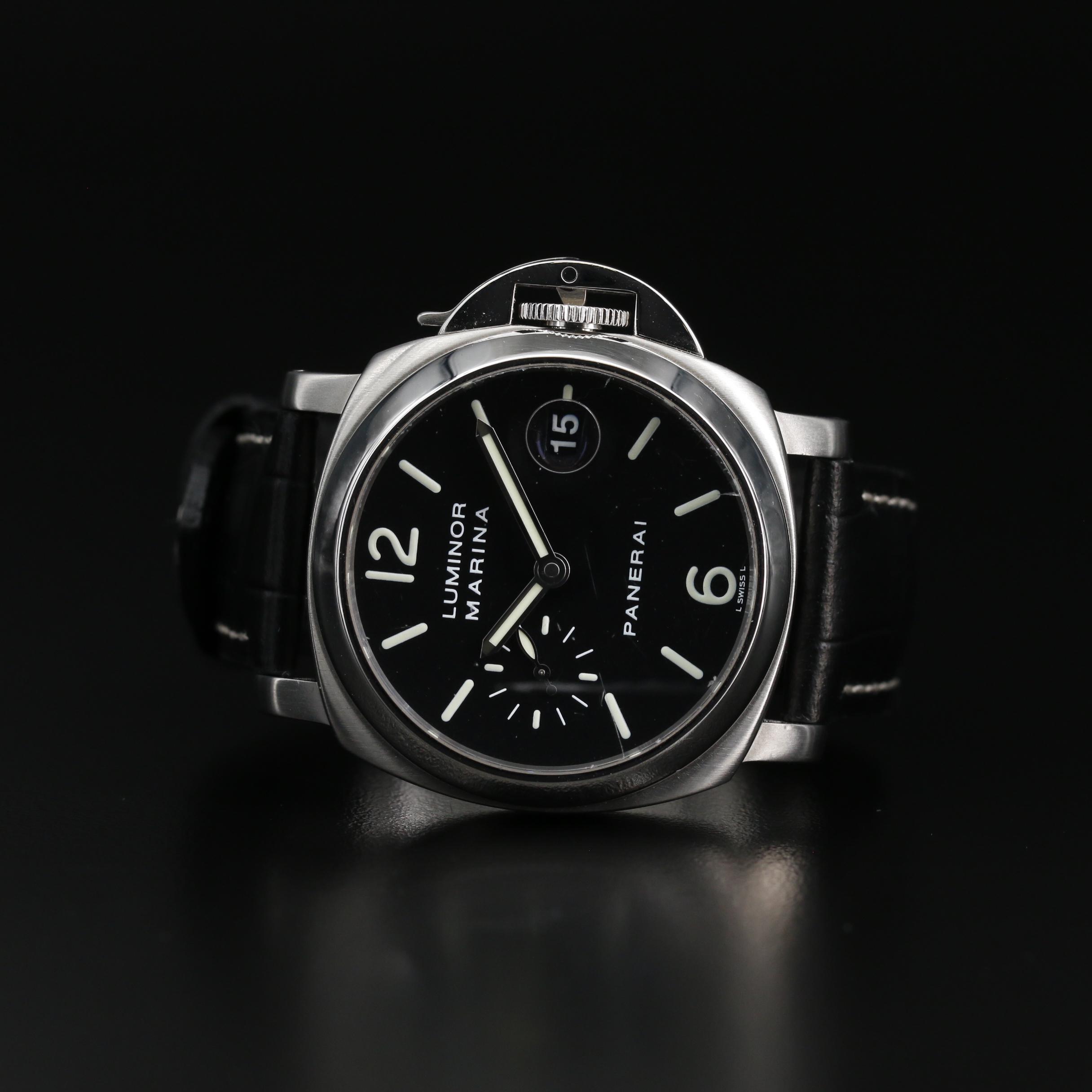 Panerai Luminor Marina Stainless Steel Automatic Watch, 2007