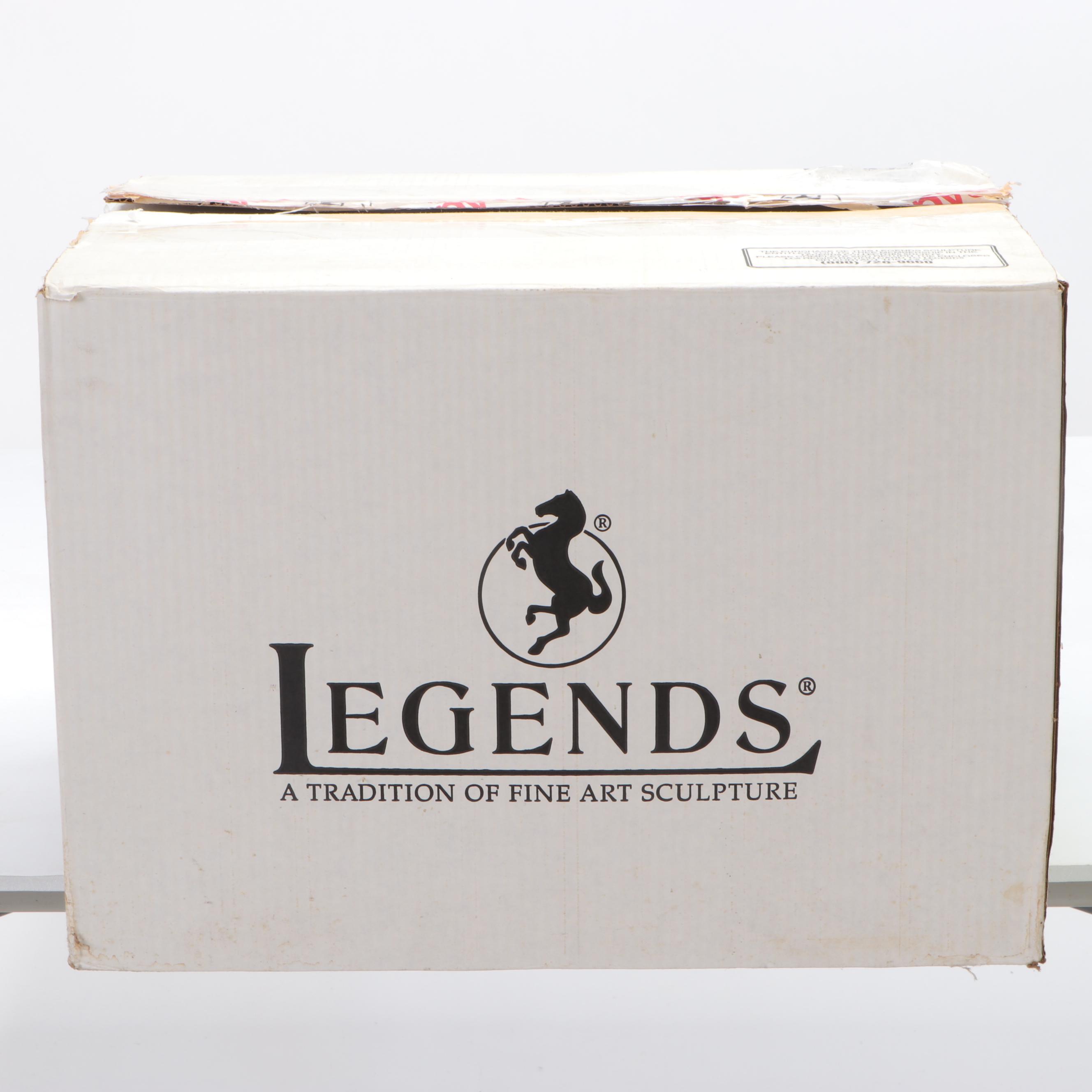 Legends "The Storyteller" Bronze Sculpture Designed by Thomas Blackshear