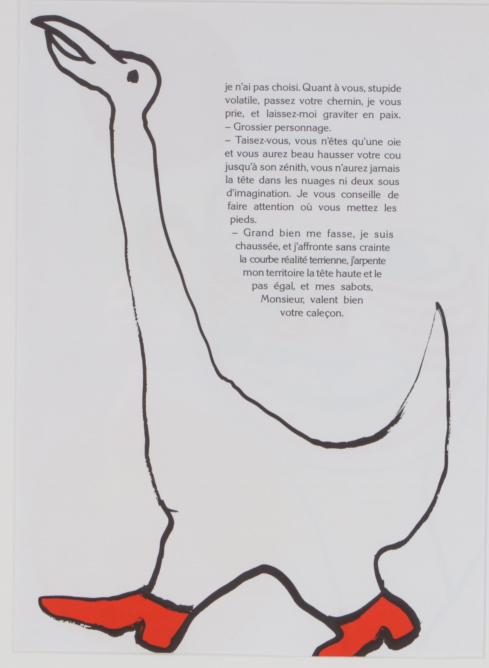 Alexander Calder Color Lithograph for "Derrière le Miroir", 1976