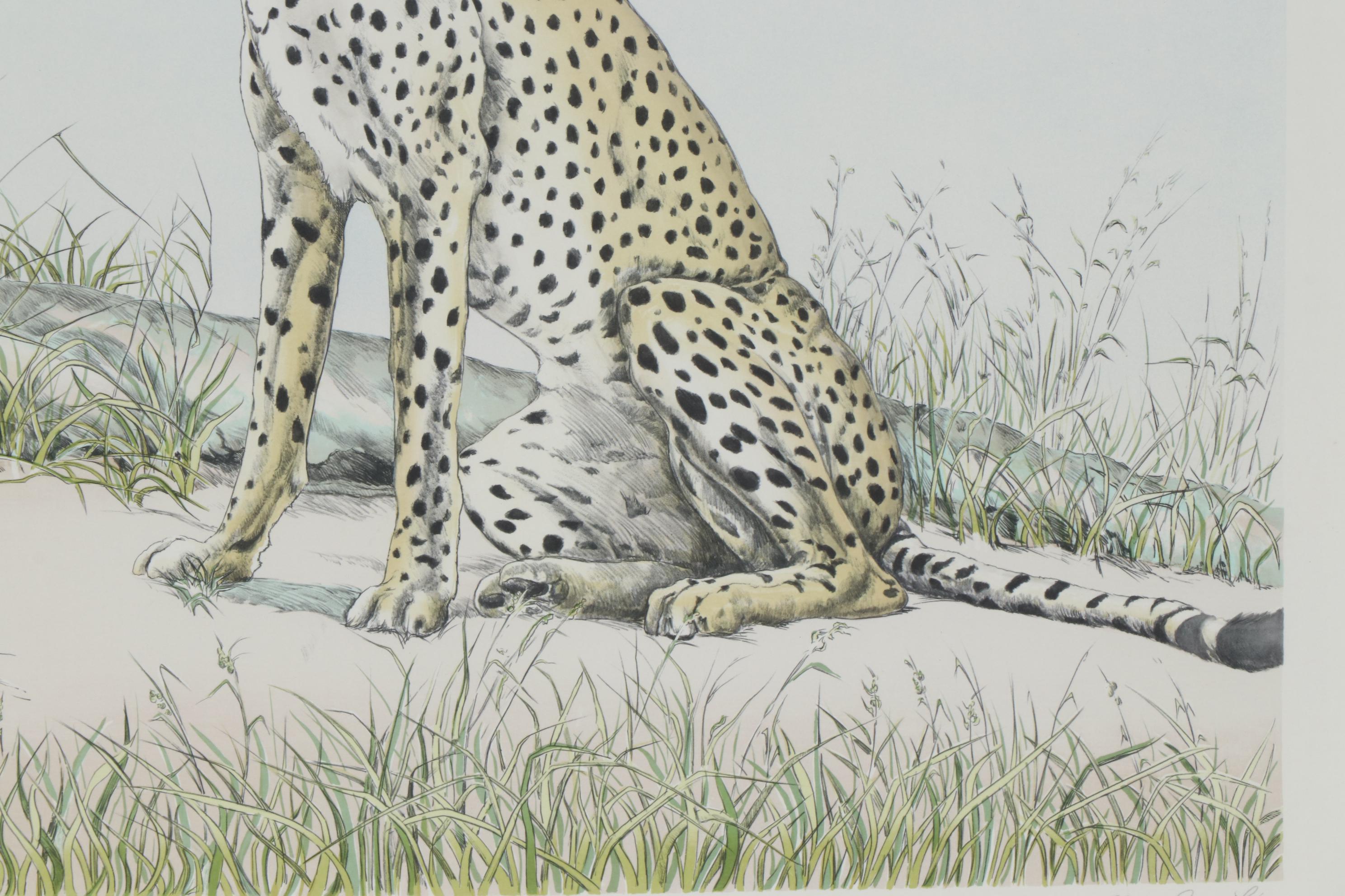 Mary Ann Lis Lithograph "Respite"