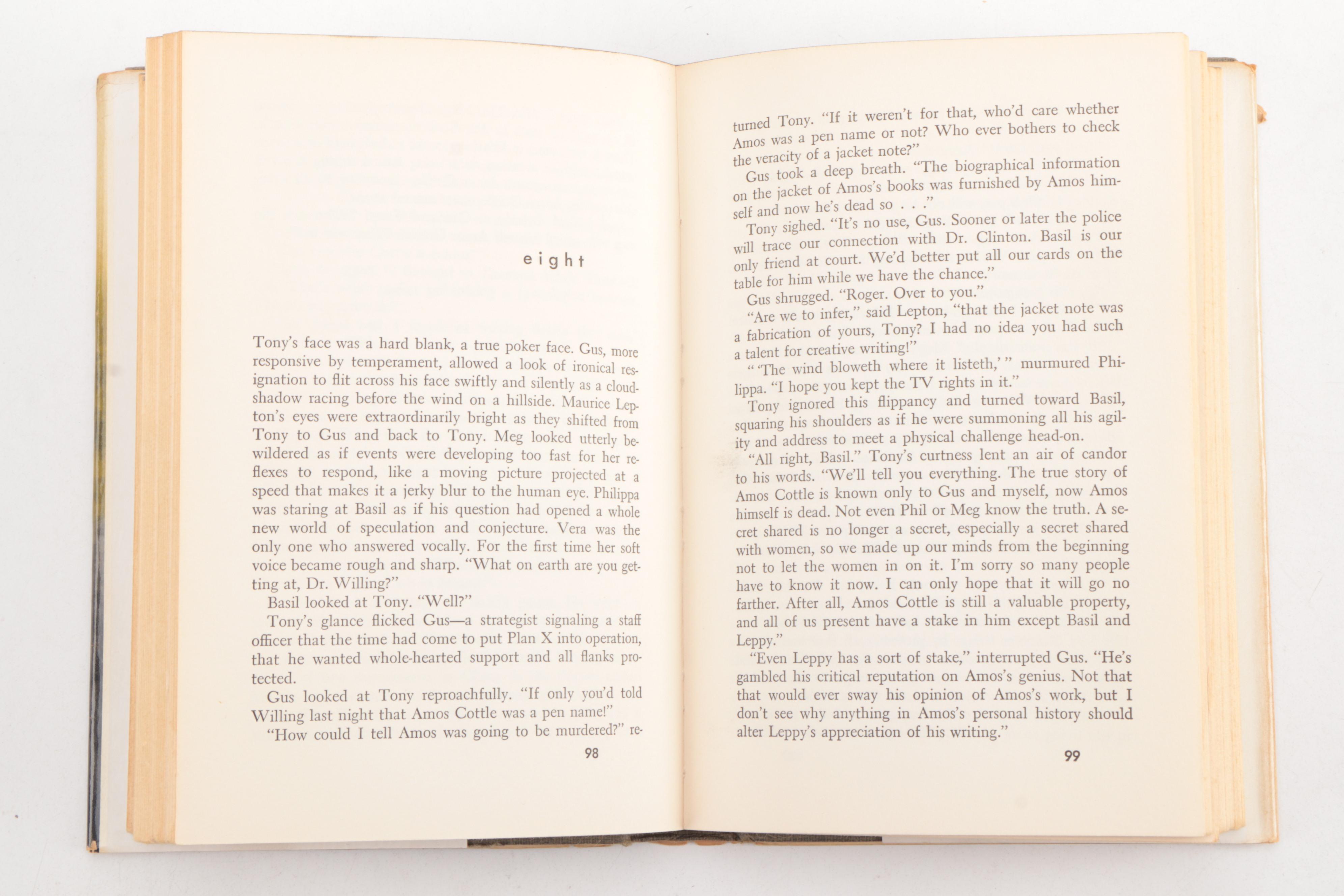 First Edition "Murder Through the Looking Glass" by Michael Venning with Others