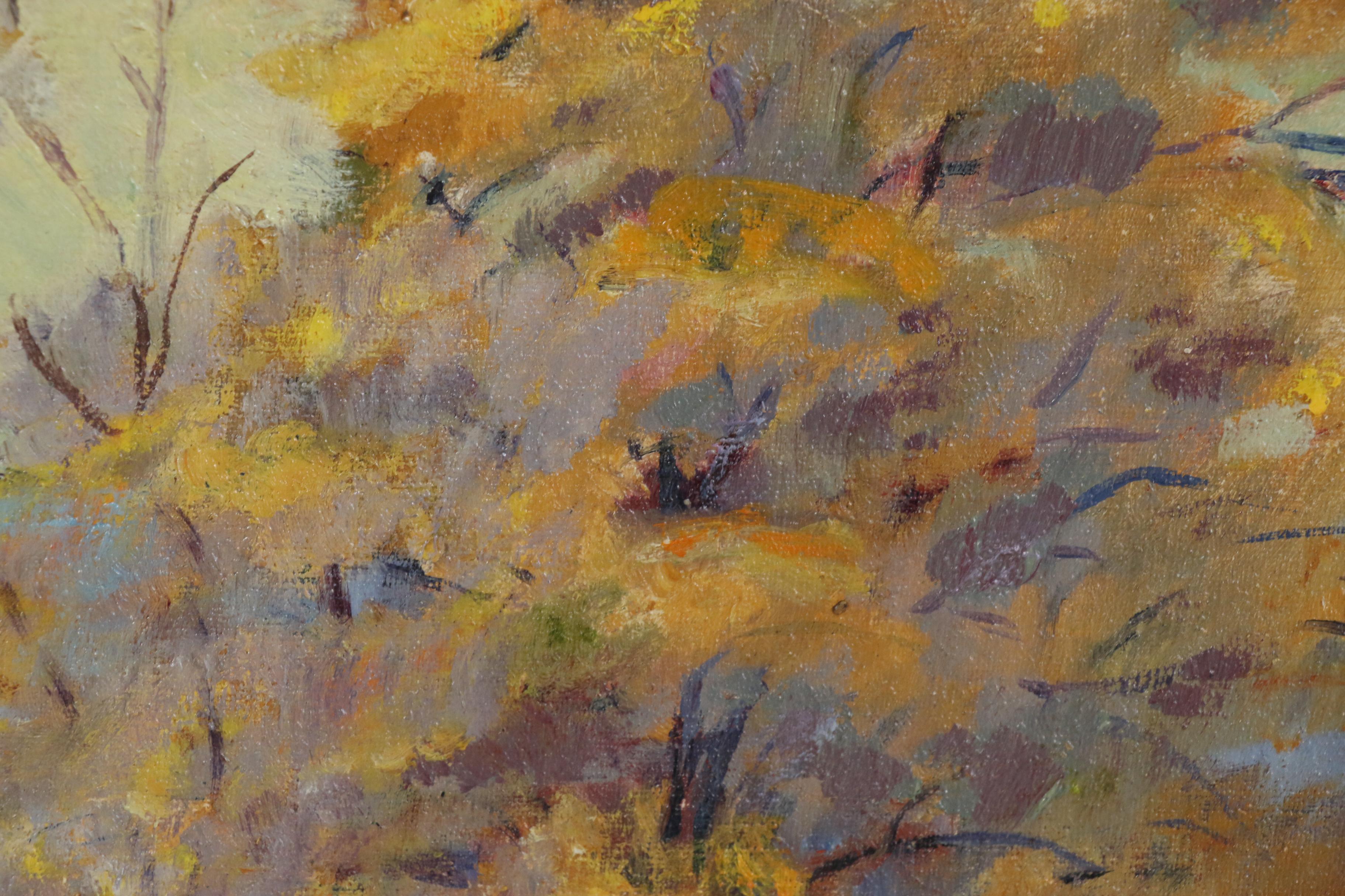 A.Y Edwards Oil Painting "Autumn"