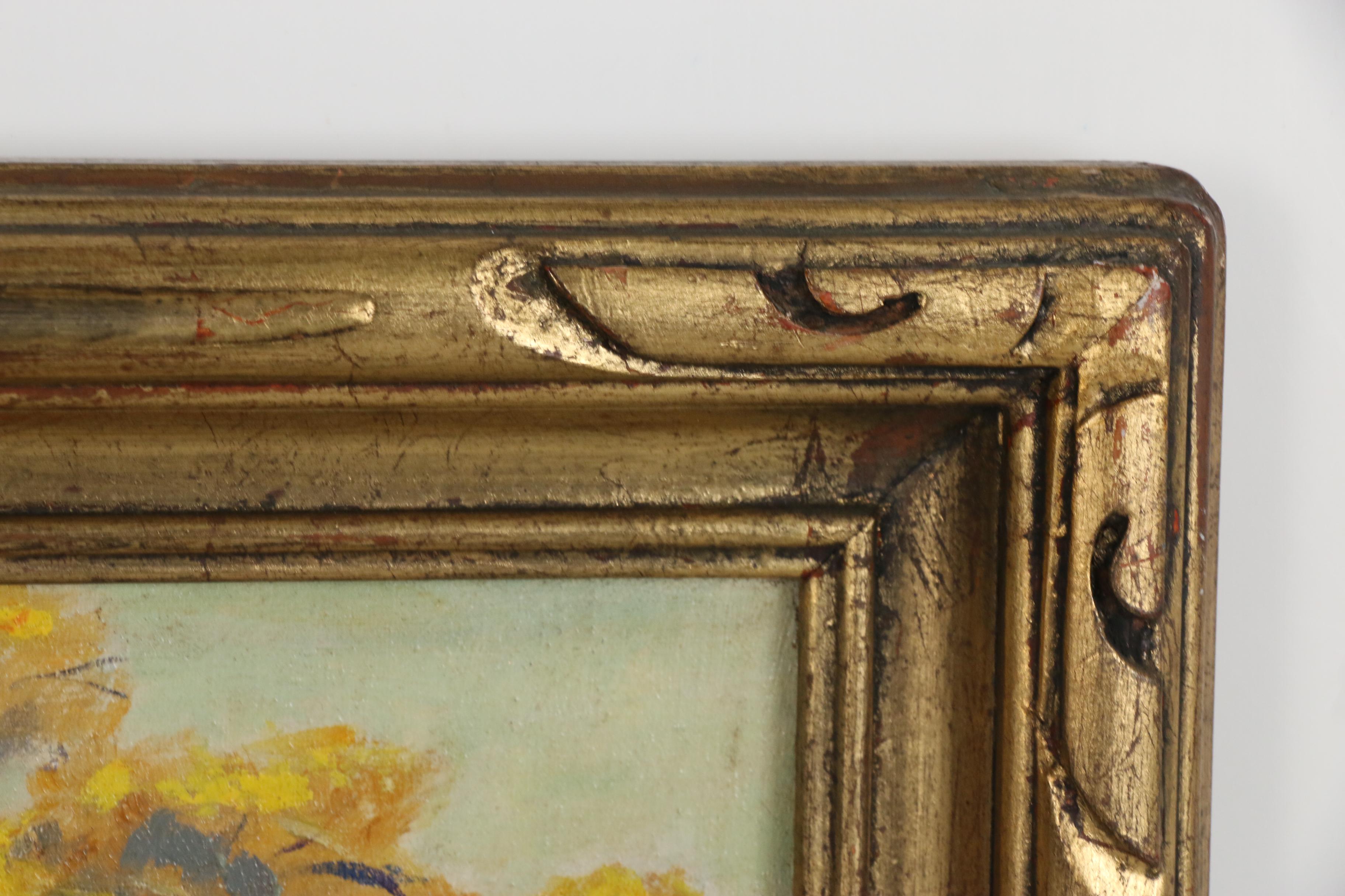 A.Y Edwards Oil Painting "Autumn"