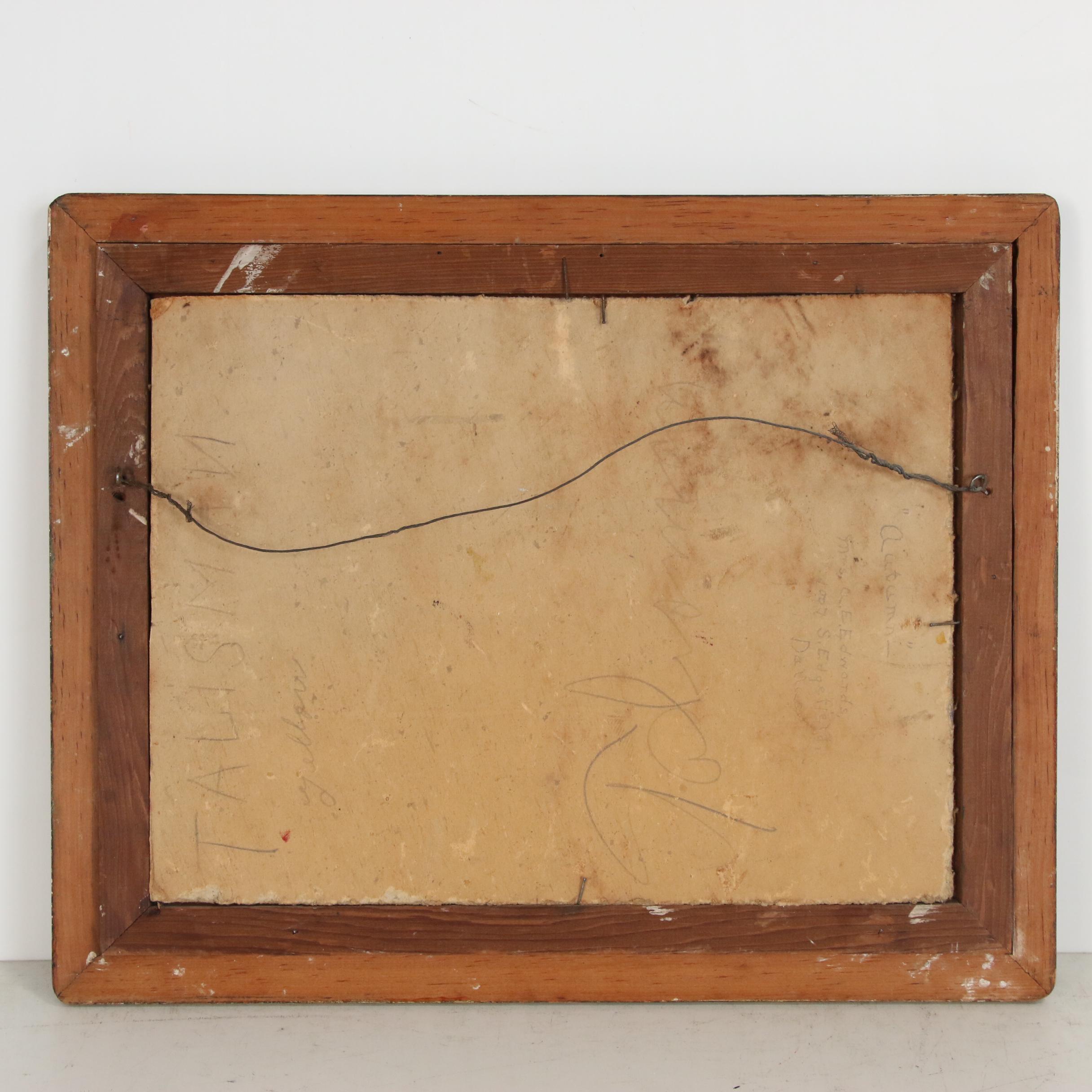 A.Y Edwards Oil Painting "Autumn"