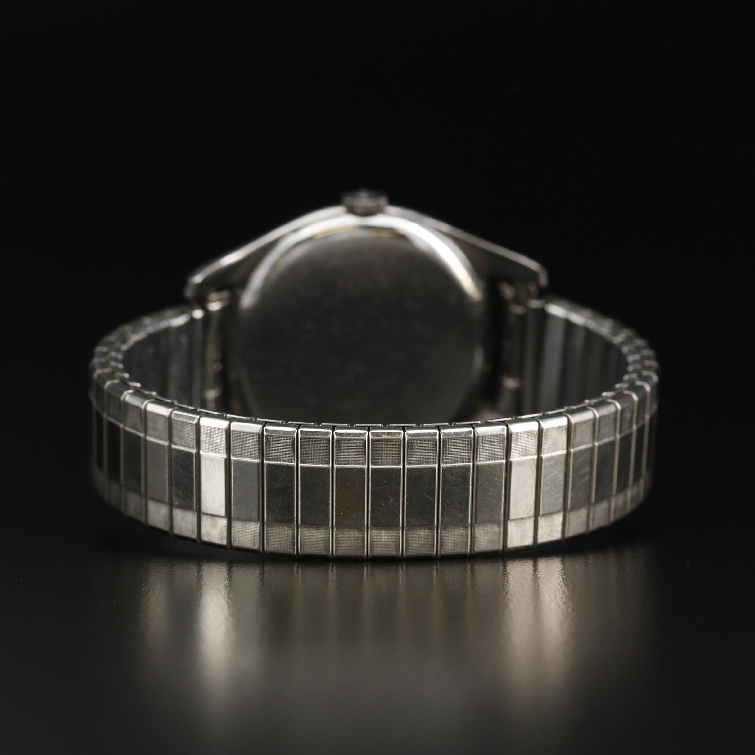 Vintage Omega CK2503 Stainless Steel Stem Wind Watch, 1949