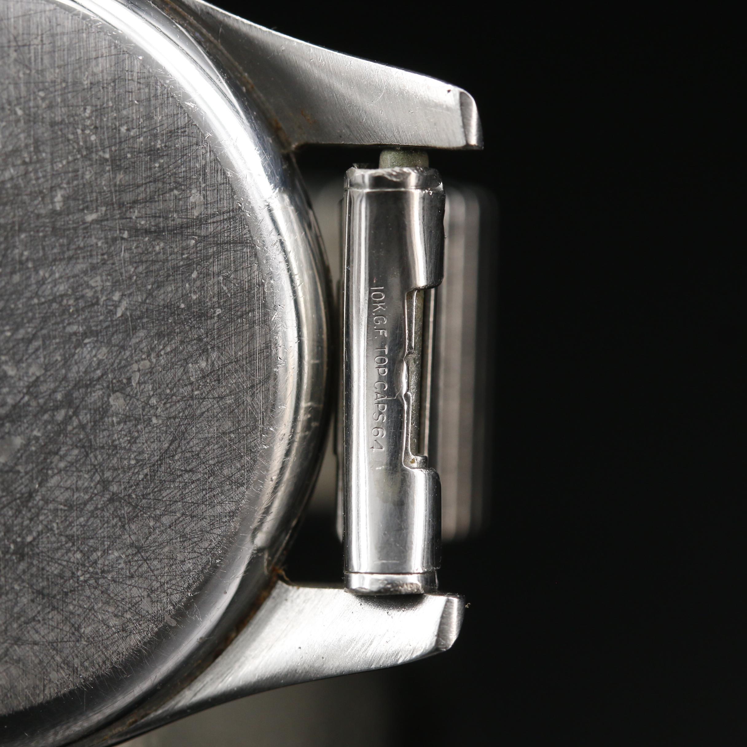 Vintage Omega CK2503 Stainless Steel Stem Wind Watch, 1949