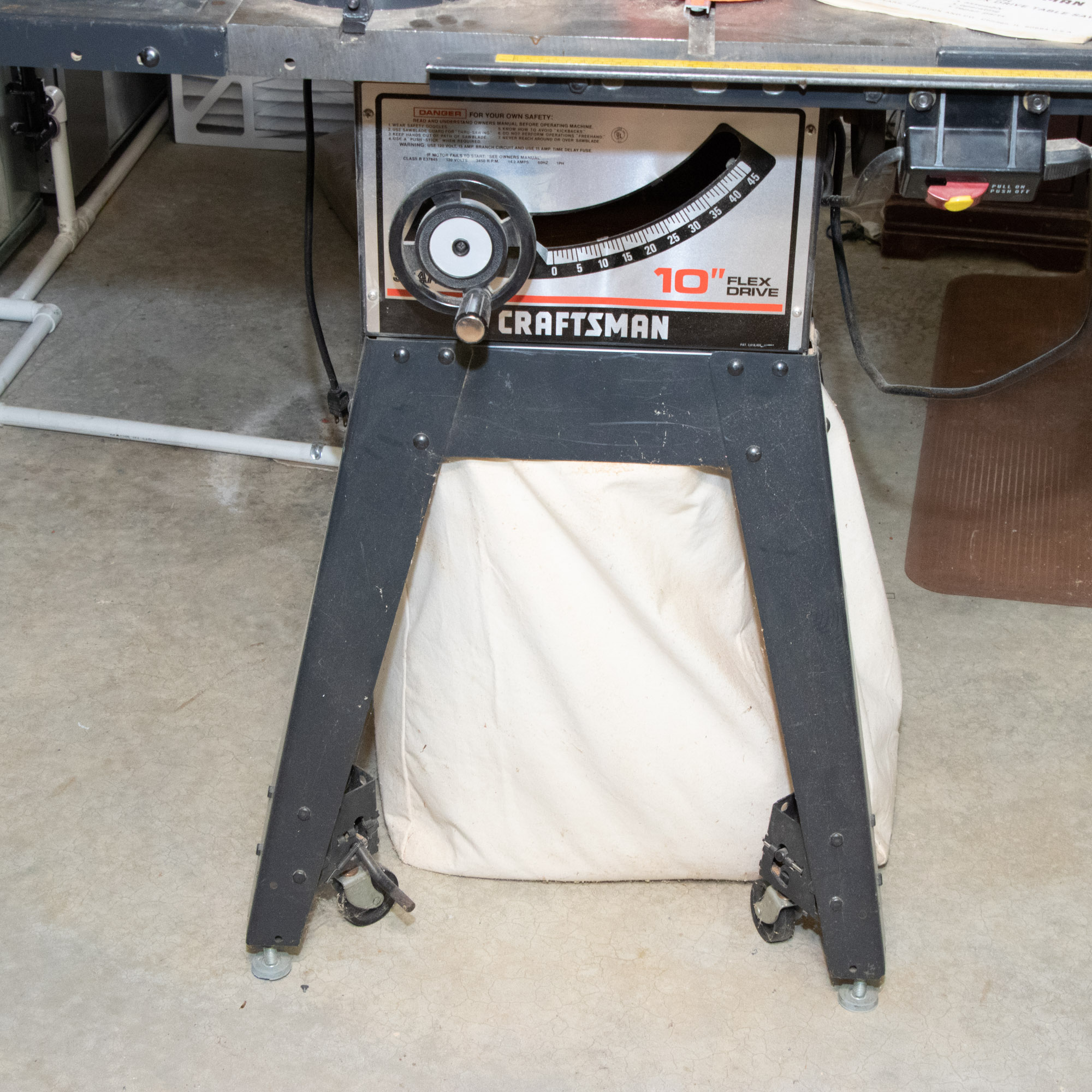 Craftsman 10" Flex Drive Table Saw