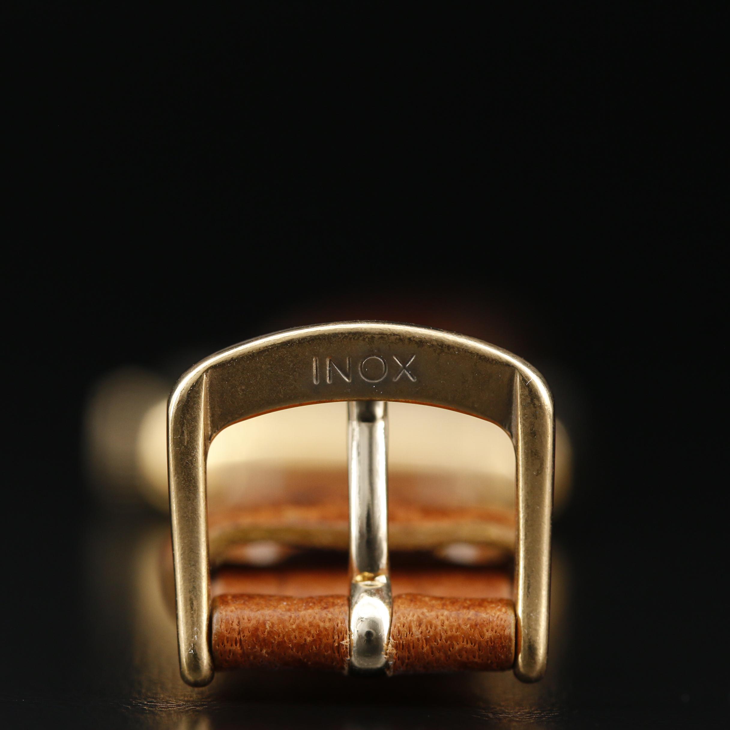 Vintage Rolex 9K Gold Cushion Case Stem Wind Watch, 1937