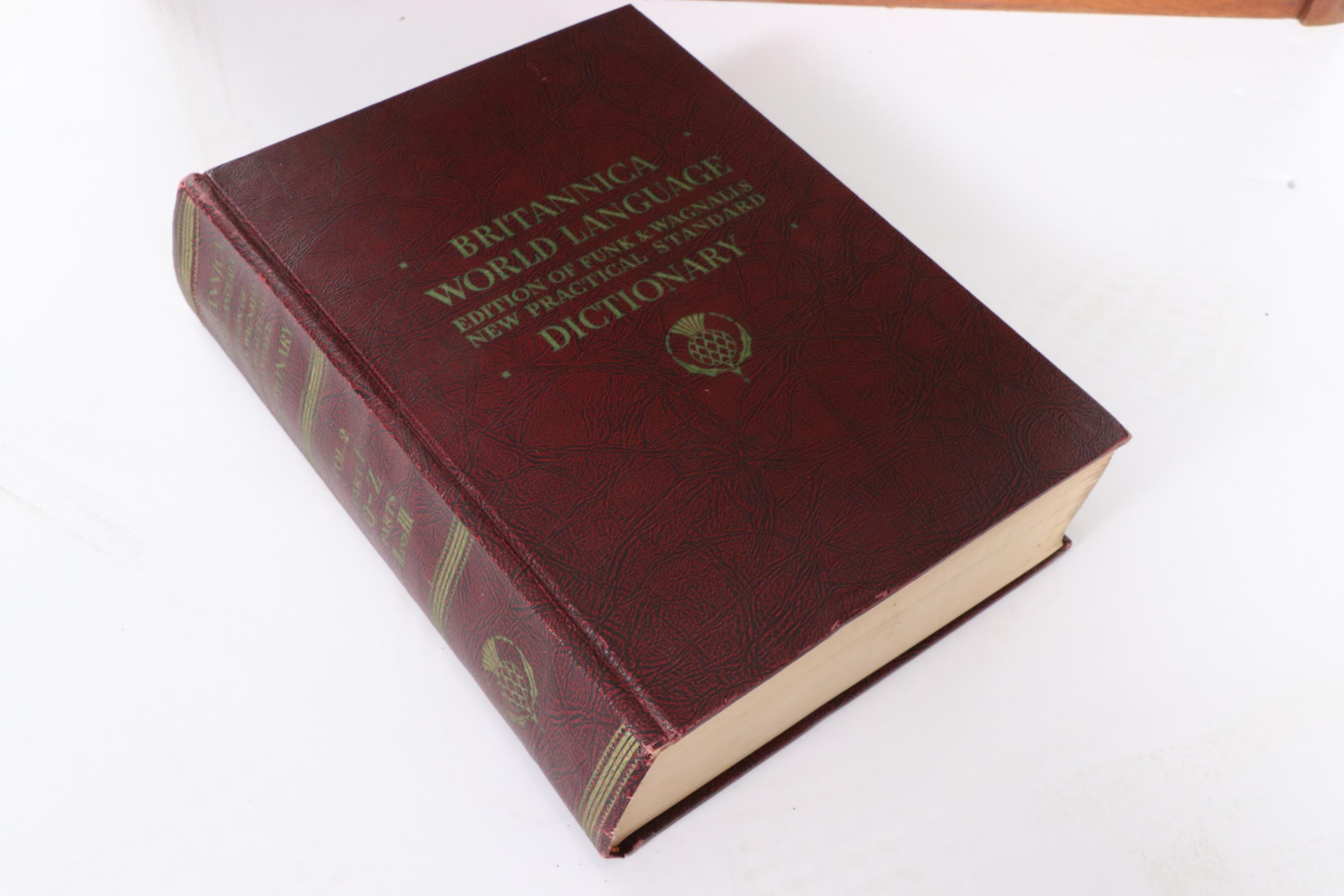 1958 Encyclopaedia Britannica Set with Custom Bookcase