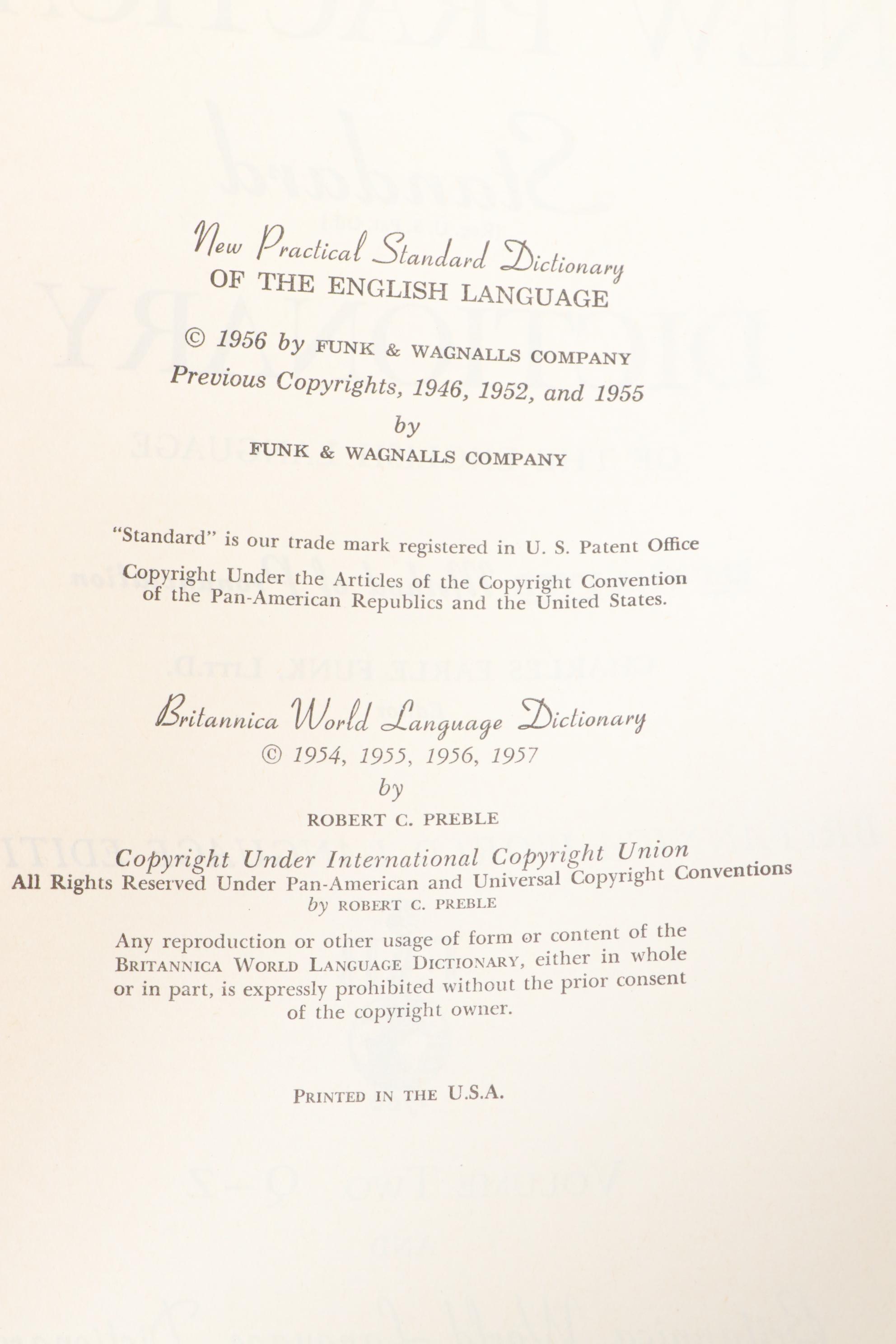 1958 Encyclopaedia Britannica Set with Custom Bookcase