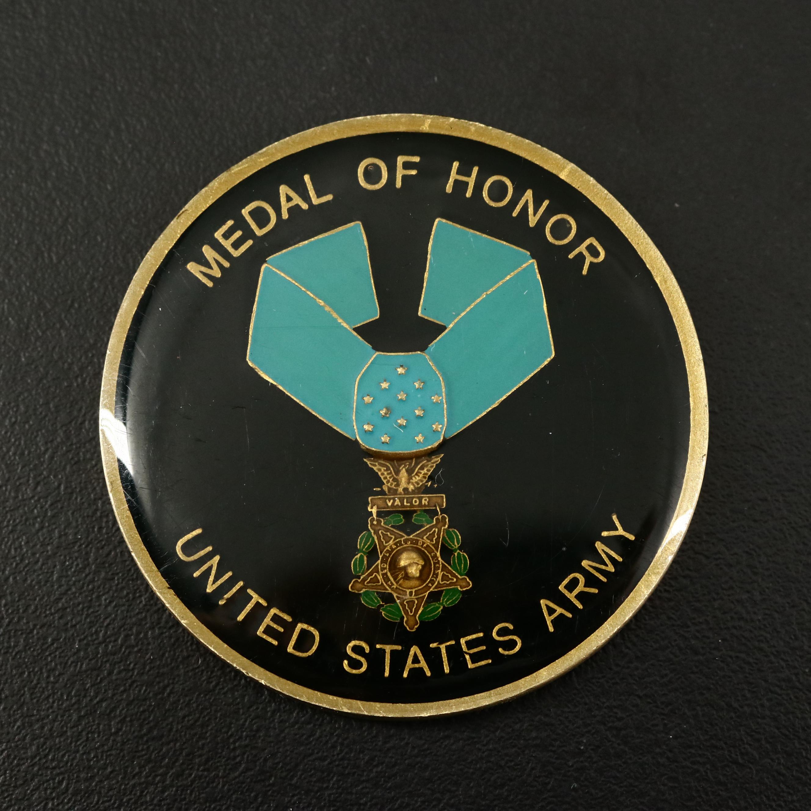 Vietnam Medal of Honor Challenge Coins of George C. Lang