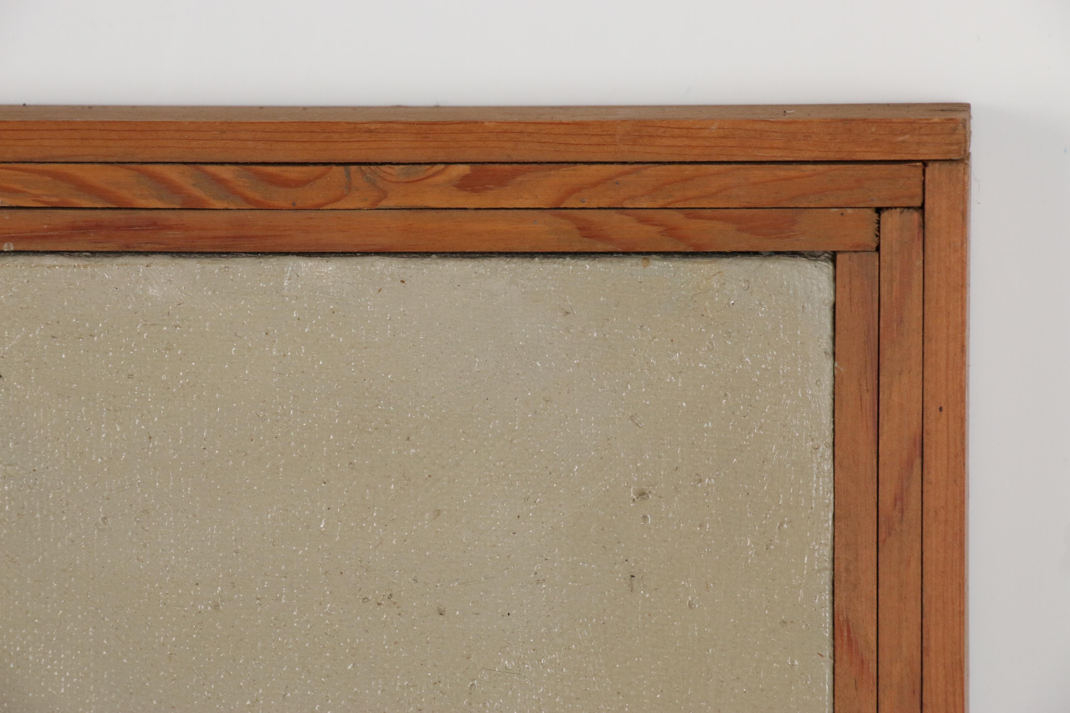 Robert Contois, Still Life Oil Painting "Glass Objects", 1974