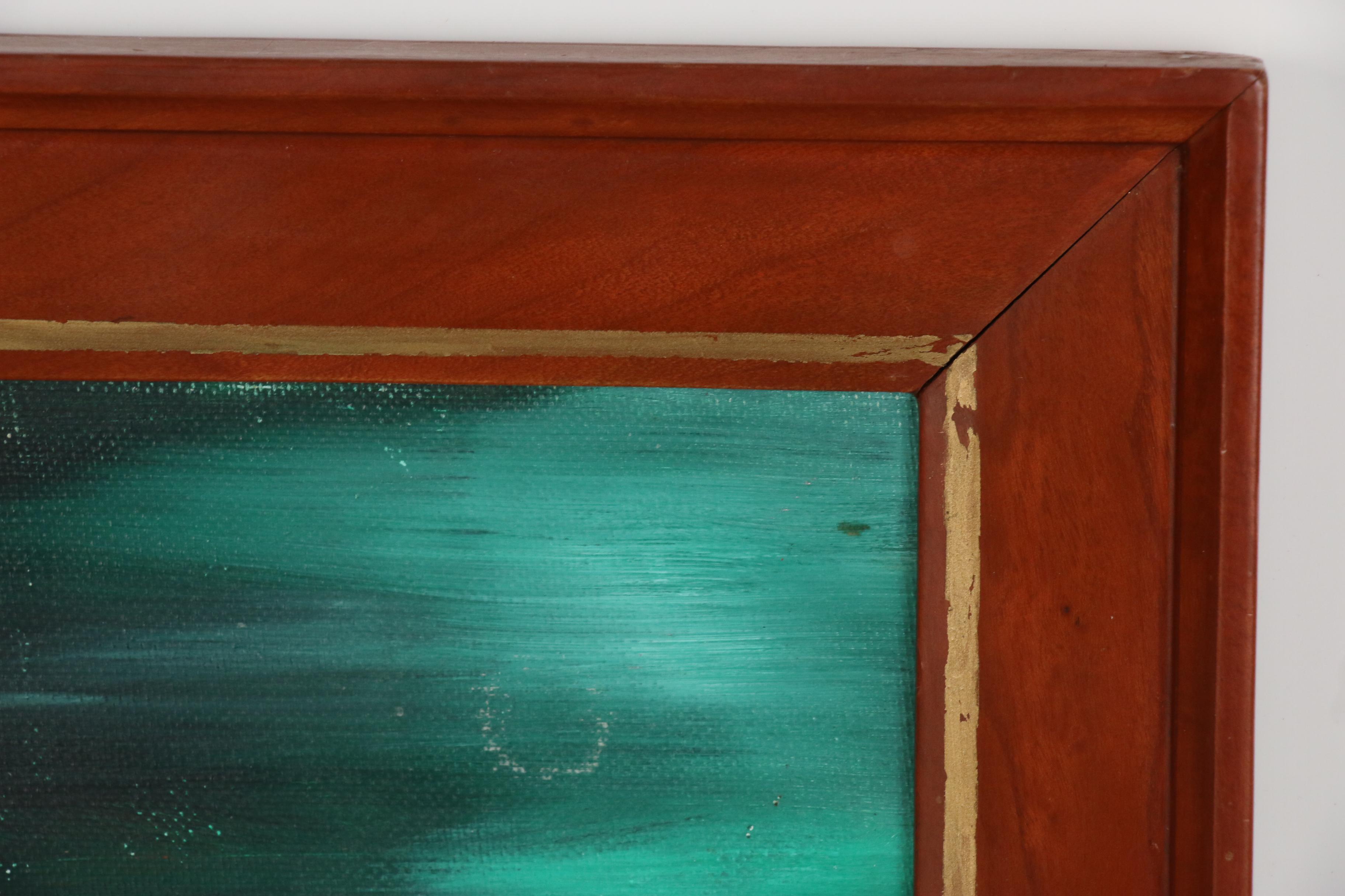 Oil Painting of Galloping Horse