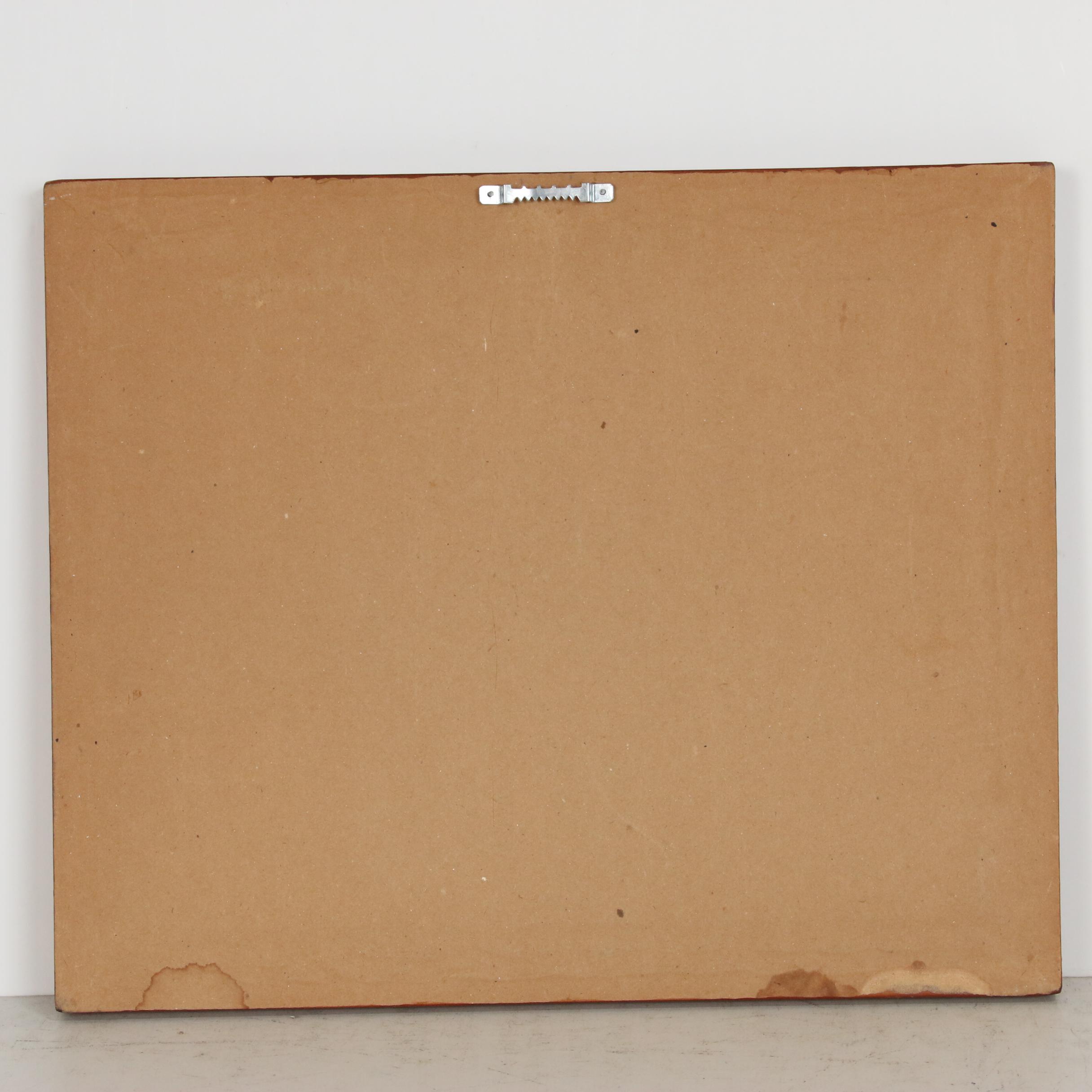 Oil Painting of Galloping Horse