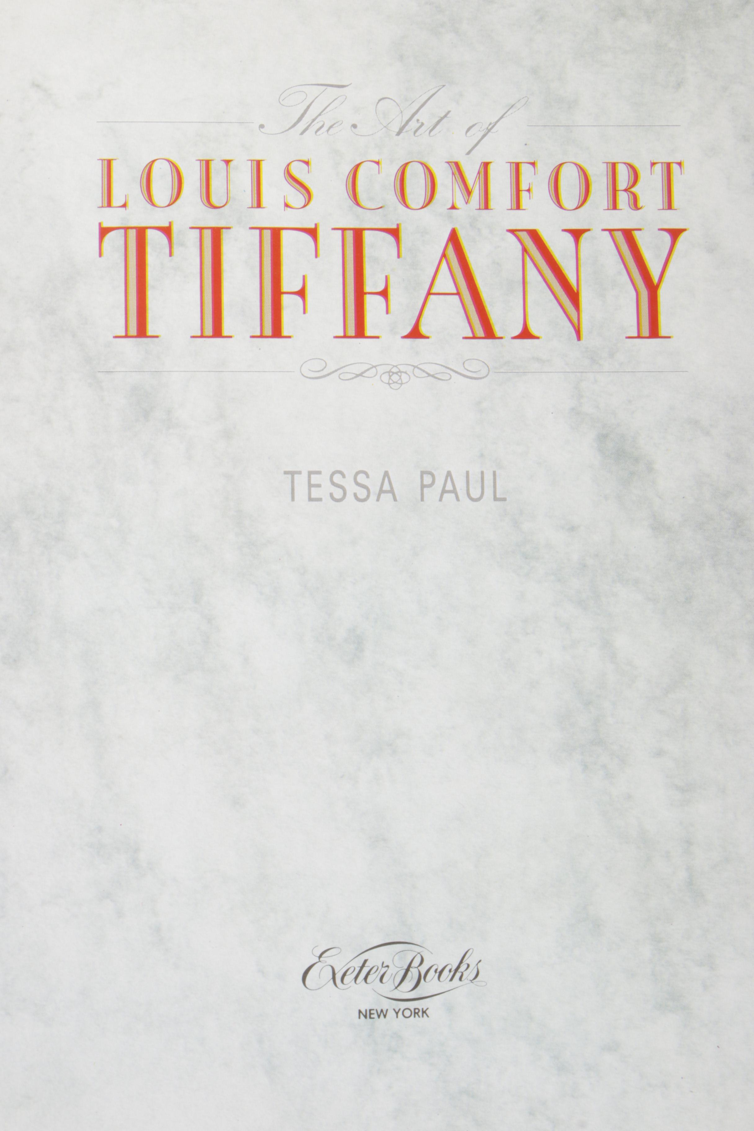 First American Edition "Made by Cartier" with Tiffany and Emile Gallé Books