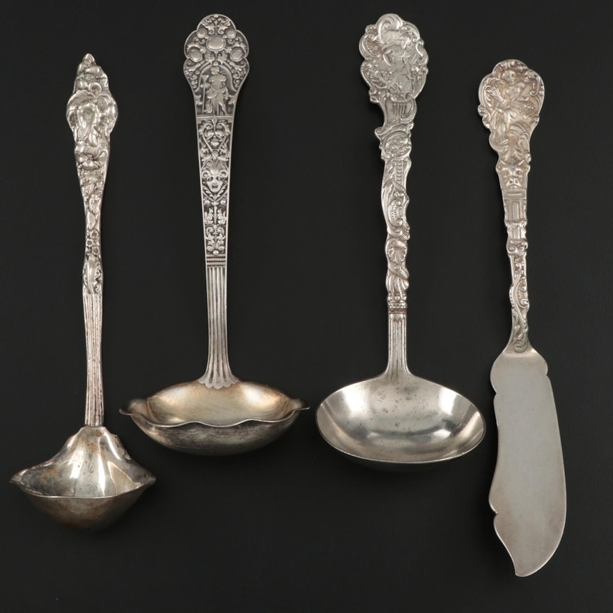 Gorham "Medici" and "Versailles" Sterling Utensils and Other American Sterling