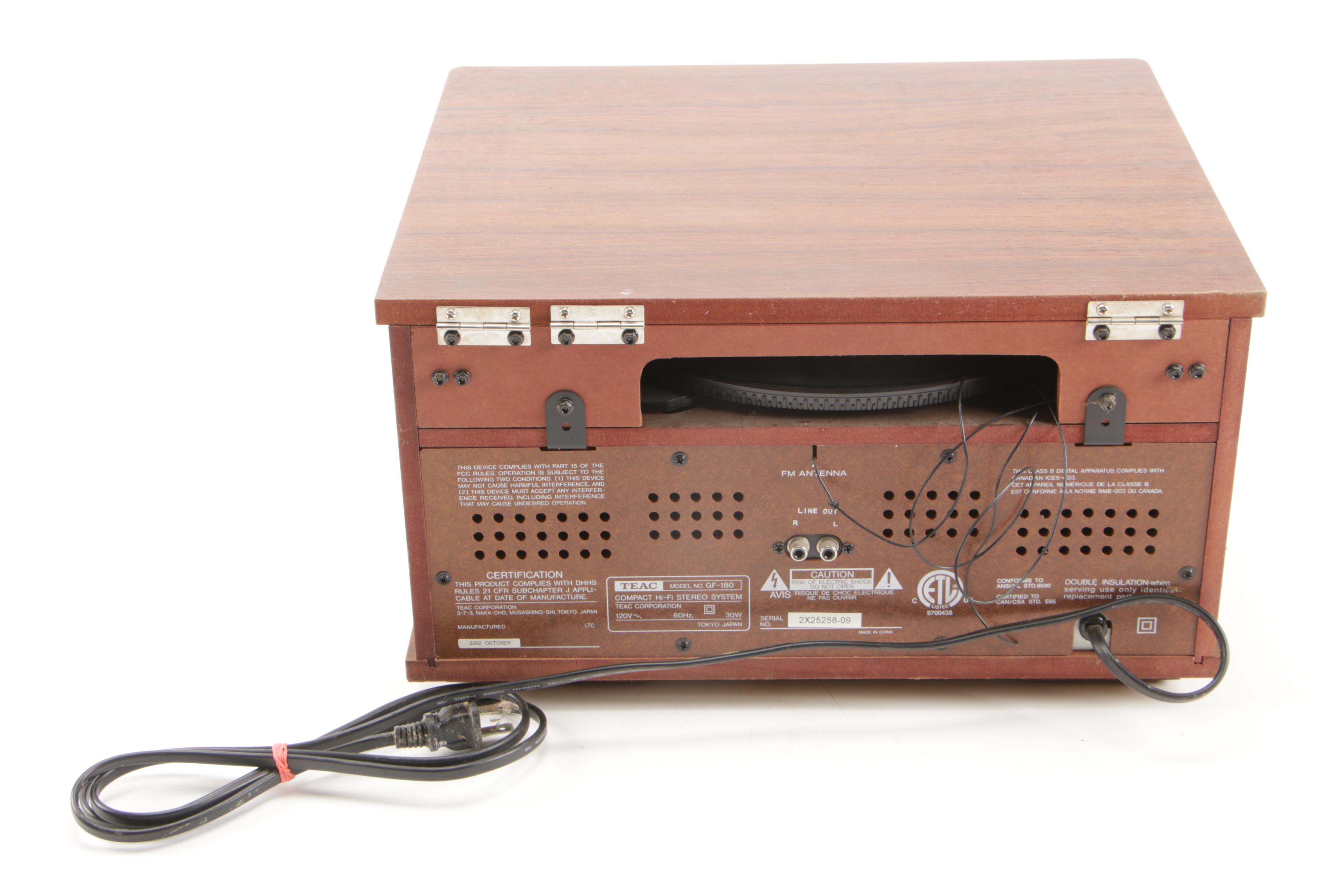 TEAC "Nostalgia" Stereophonic Music Player GF-180
