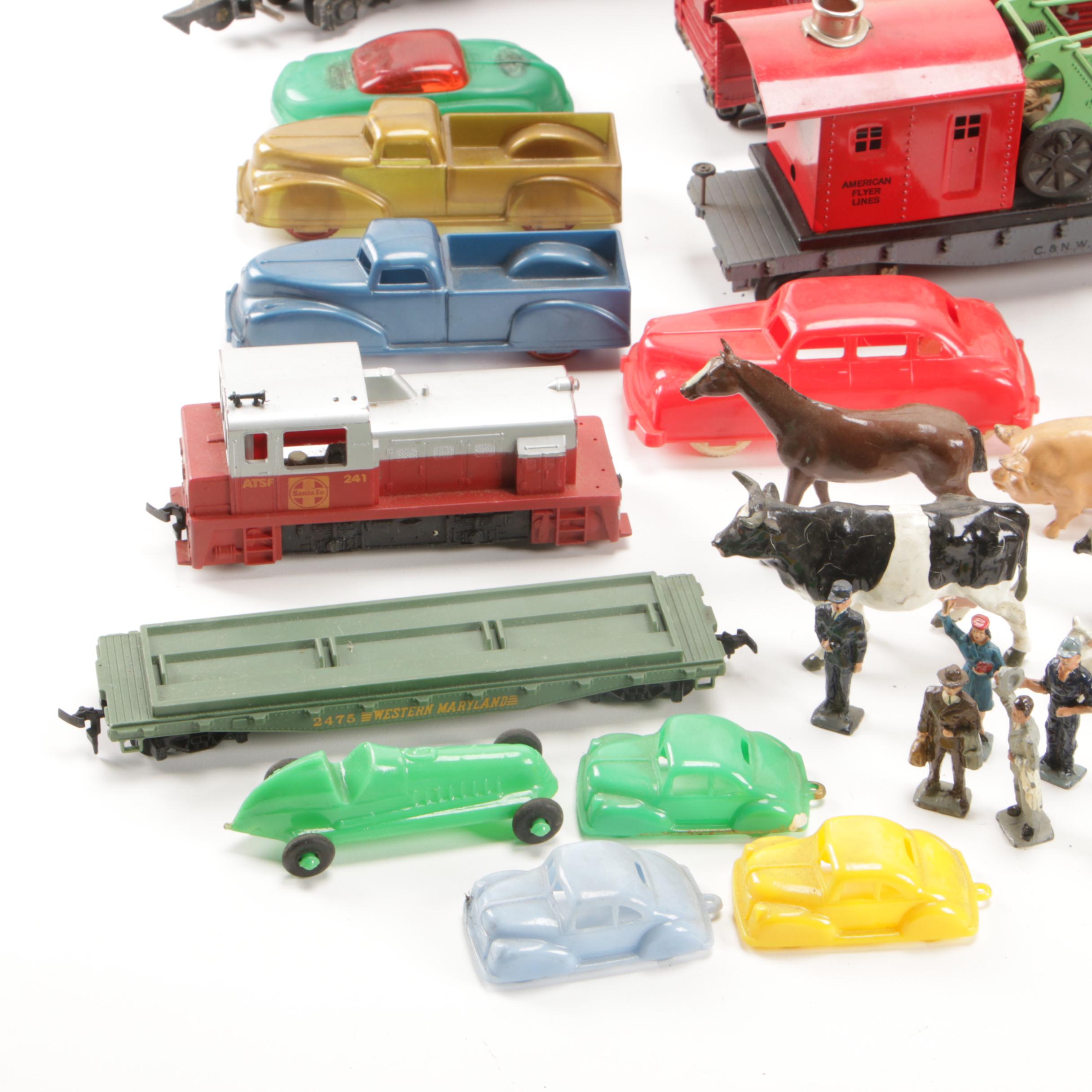 A.C. Gilbert Co. American Flyer Model Trains, Vehicles, and More, Mid-20th C.