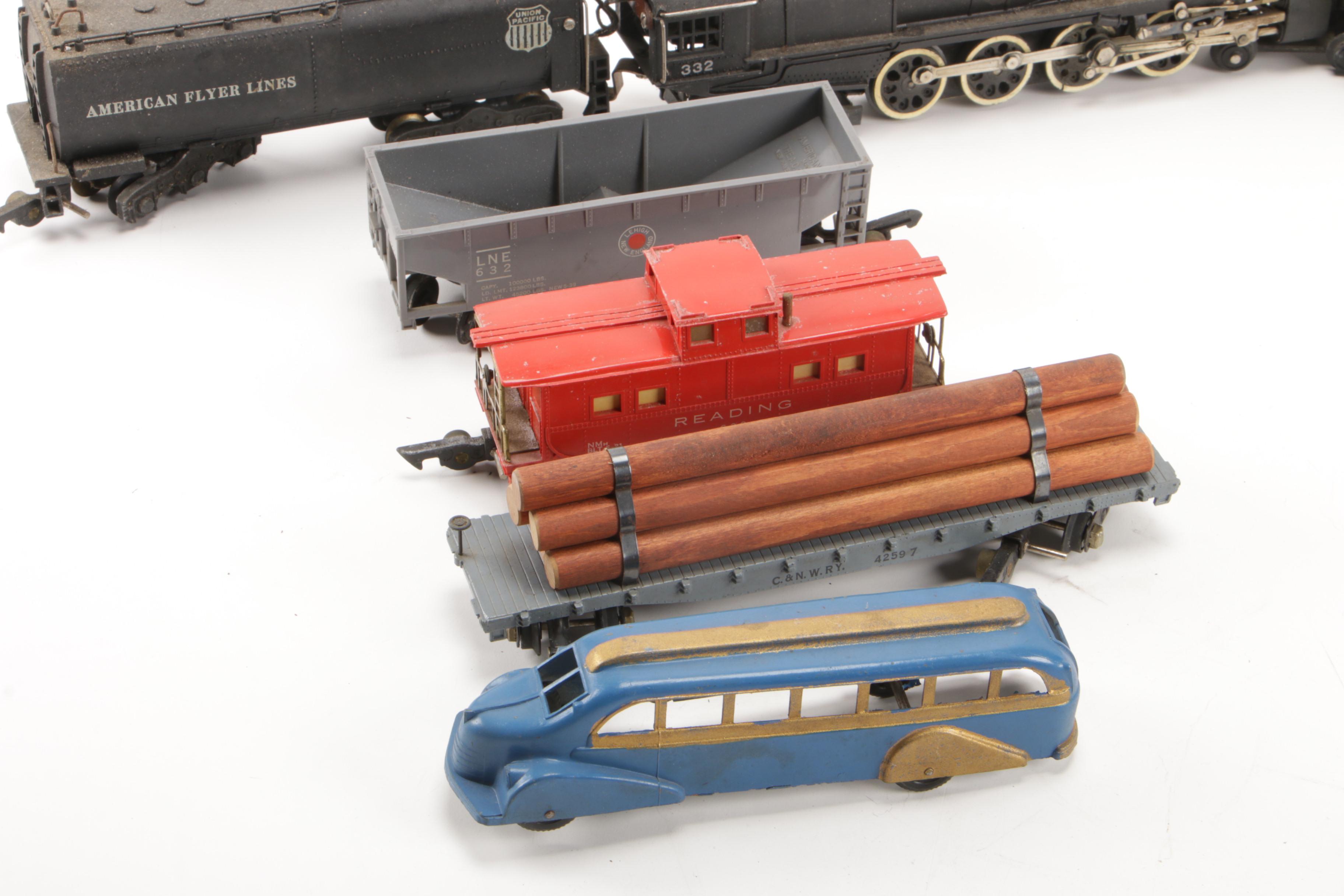 A.C. Gilbert Co. American Flyer Model Trains, Vehicles, and More, Mid-20th C.