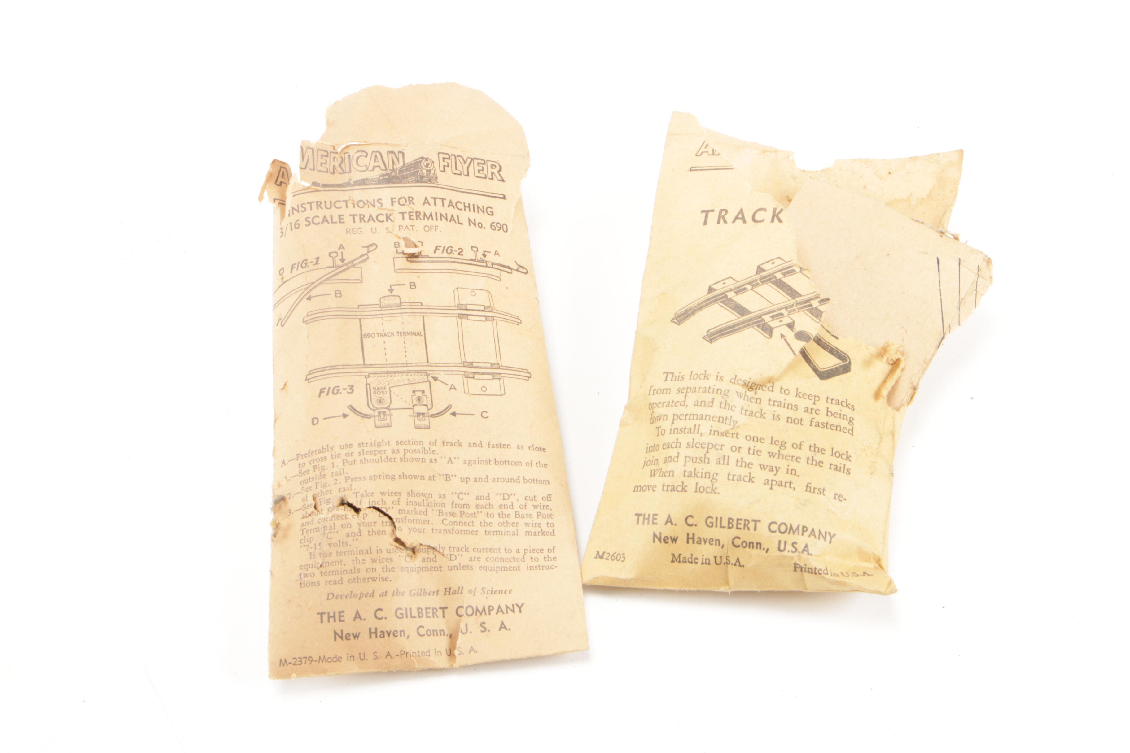 A.C. Gilbert Co. American Flyer Model Trains, Vehicles, and More, Mid-20th C.