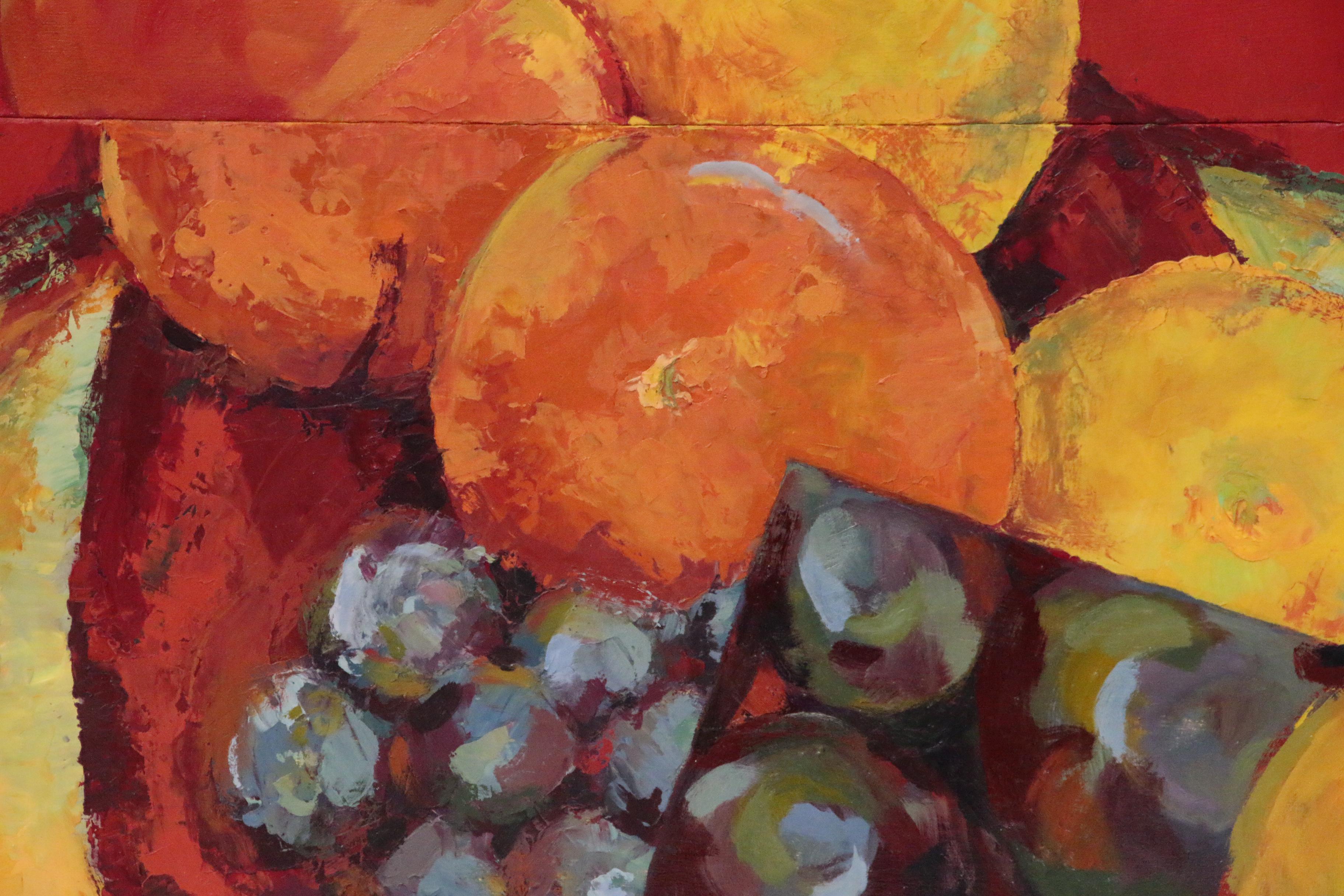 Victoria Jensen Oil Painting of Fruit