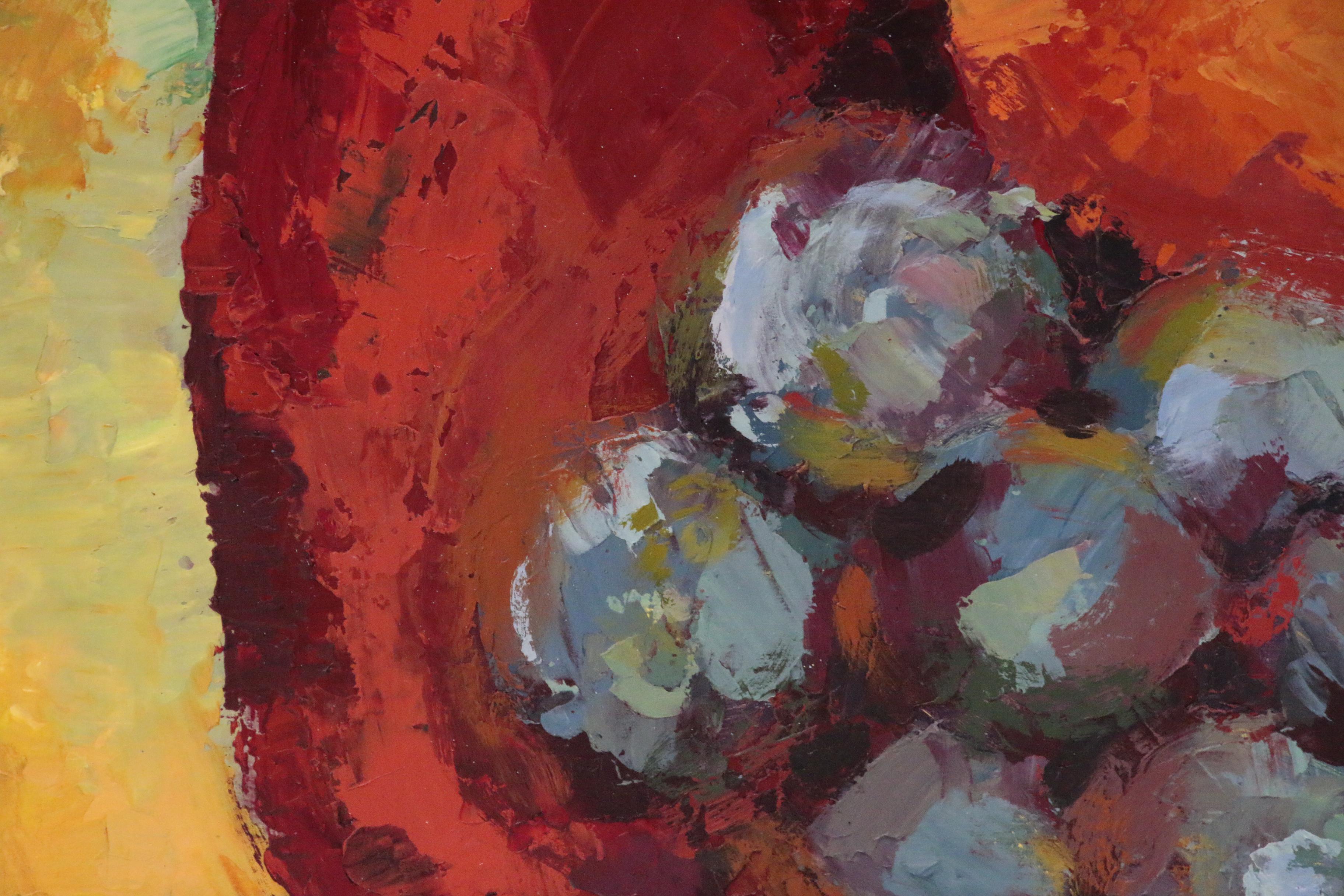 Victoria Jensen Oil Painting of Fruit