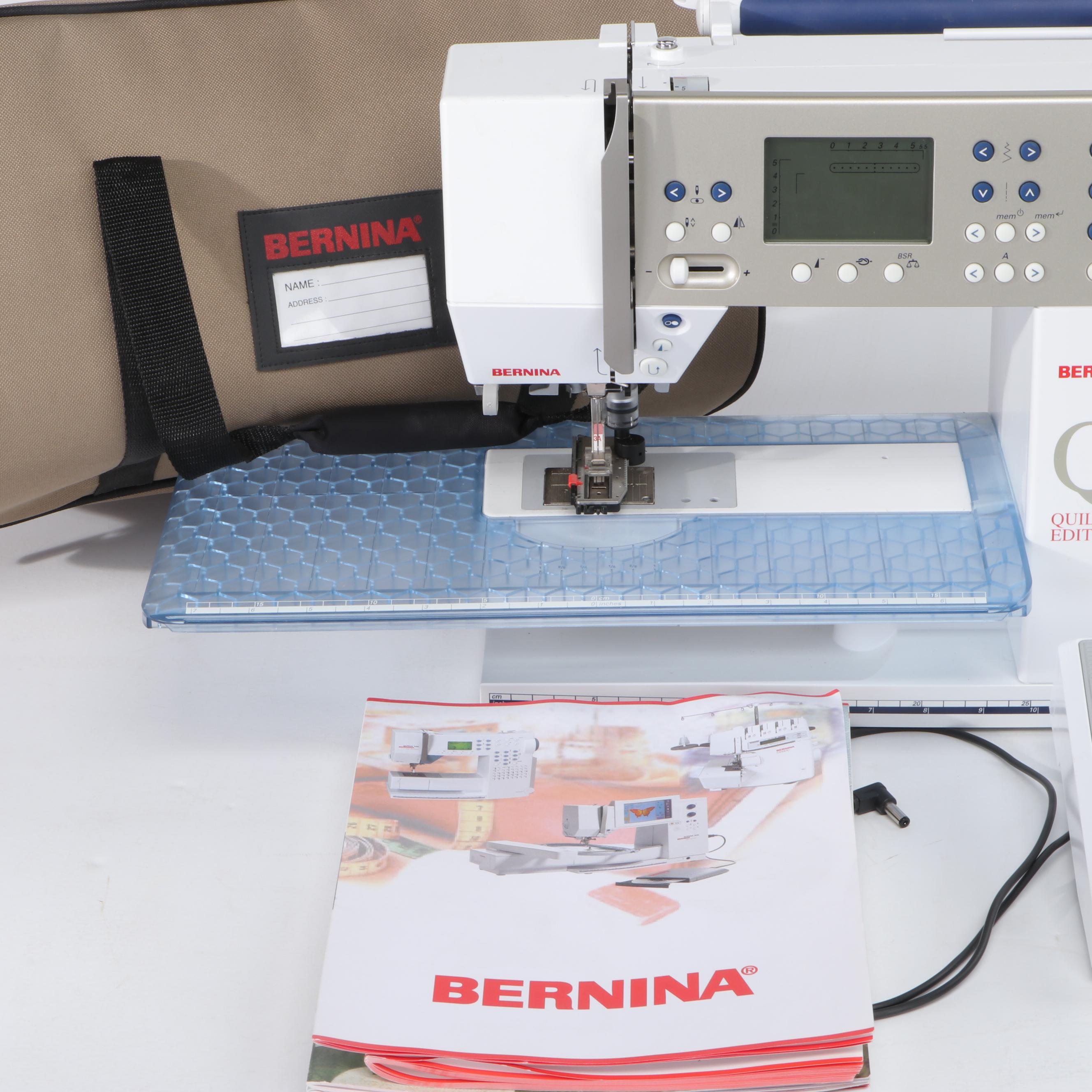 Bernina Aurora 440 Quilters Editions Sewing Machine with Accessories