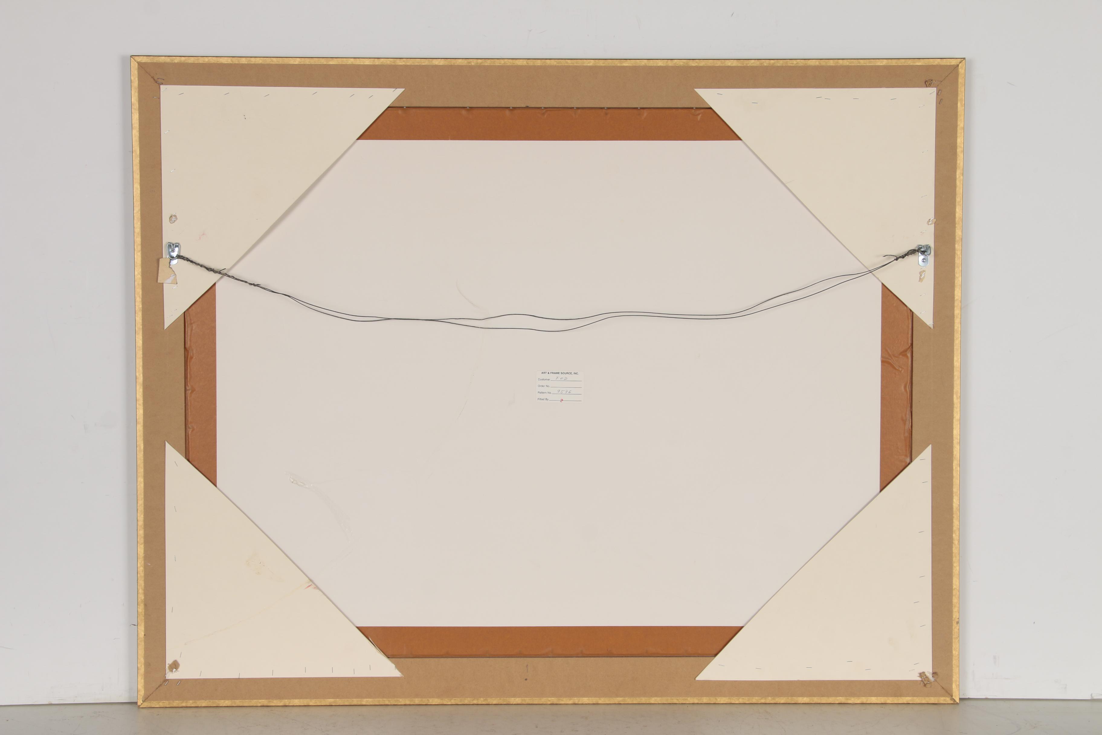 Offset Lithograph of Sunflowers