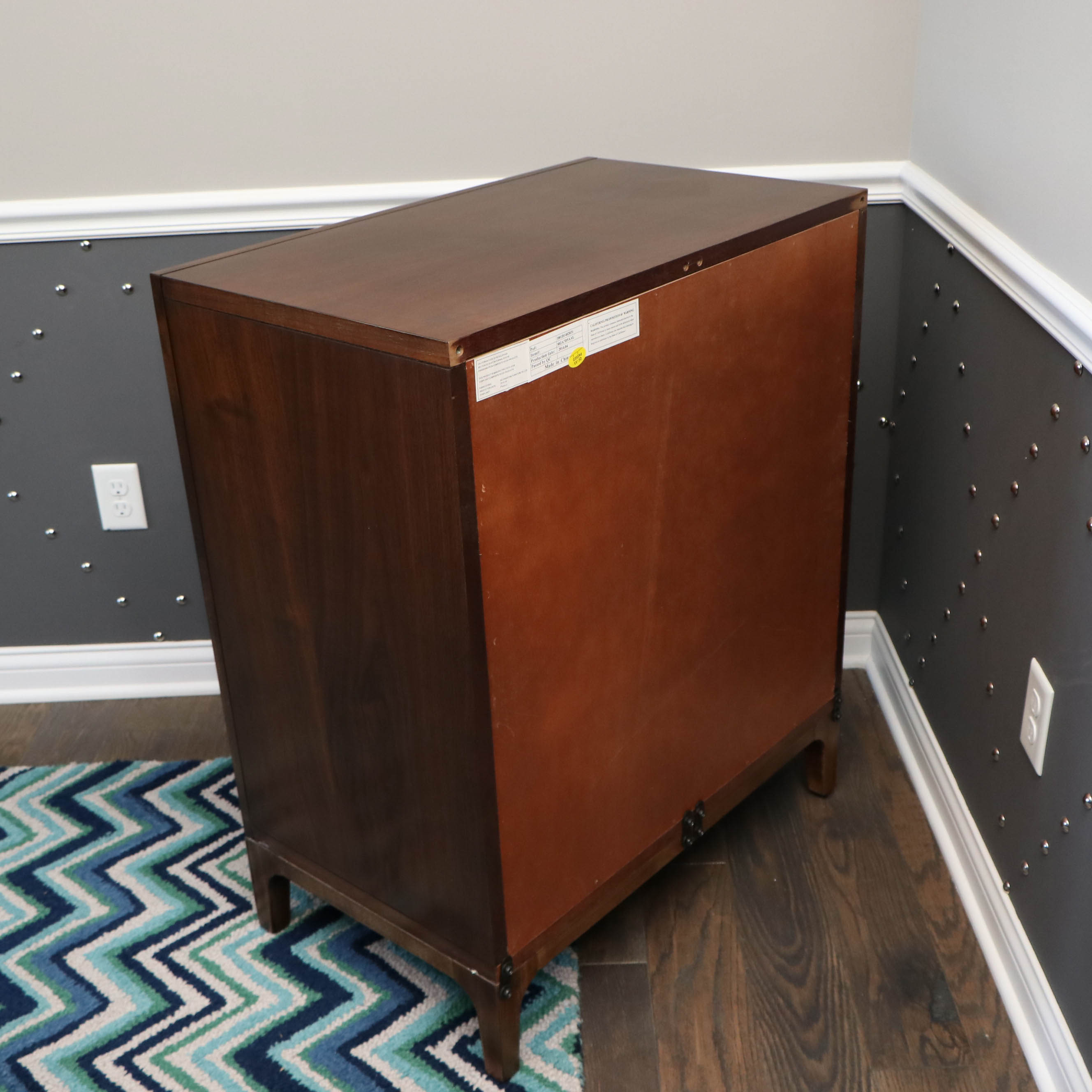 Somerton Dwelling Walnut-Stained Chest of Drawers